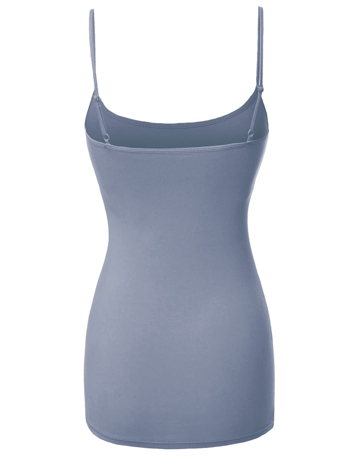 Emma Women's Adjustable Spaghetti Strap Camisole Tank Top - Soft Stretchy Comfort for Everyday Wear, Layering & Summer Outfits