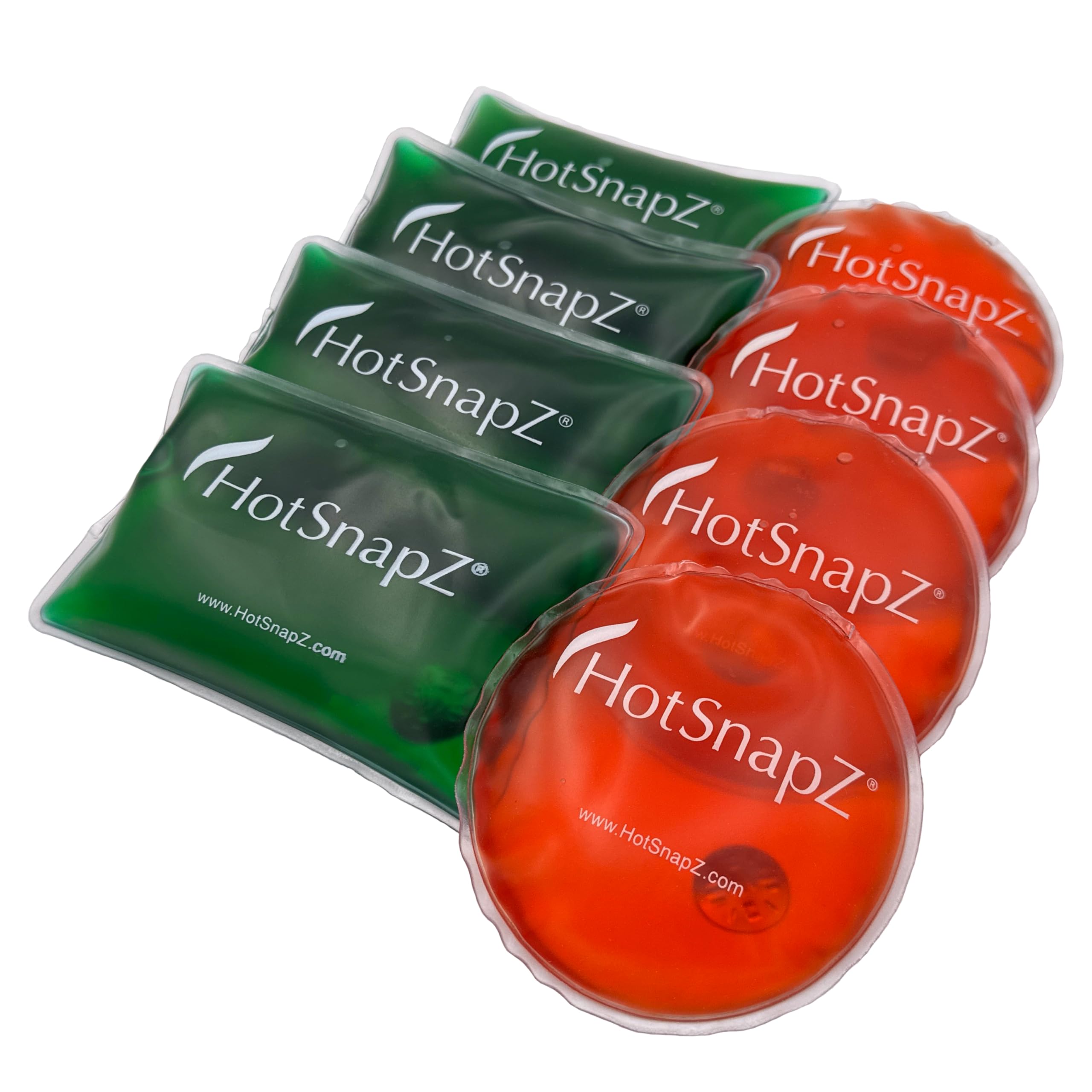 Reusable Hand Warmers - HotSnapZ Round & Pocket Warmers for Instant Heat Relief | Perfect for Winter Sports, Camping & Outdoor Activities