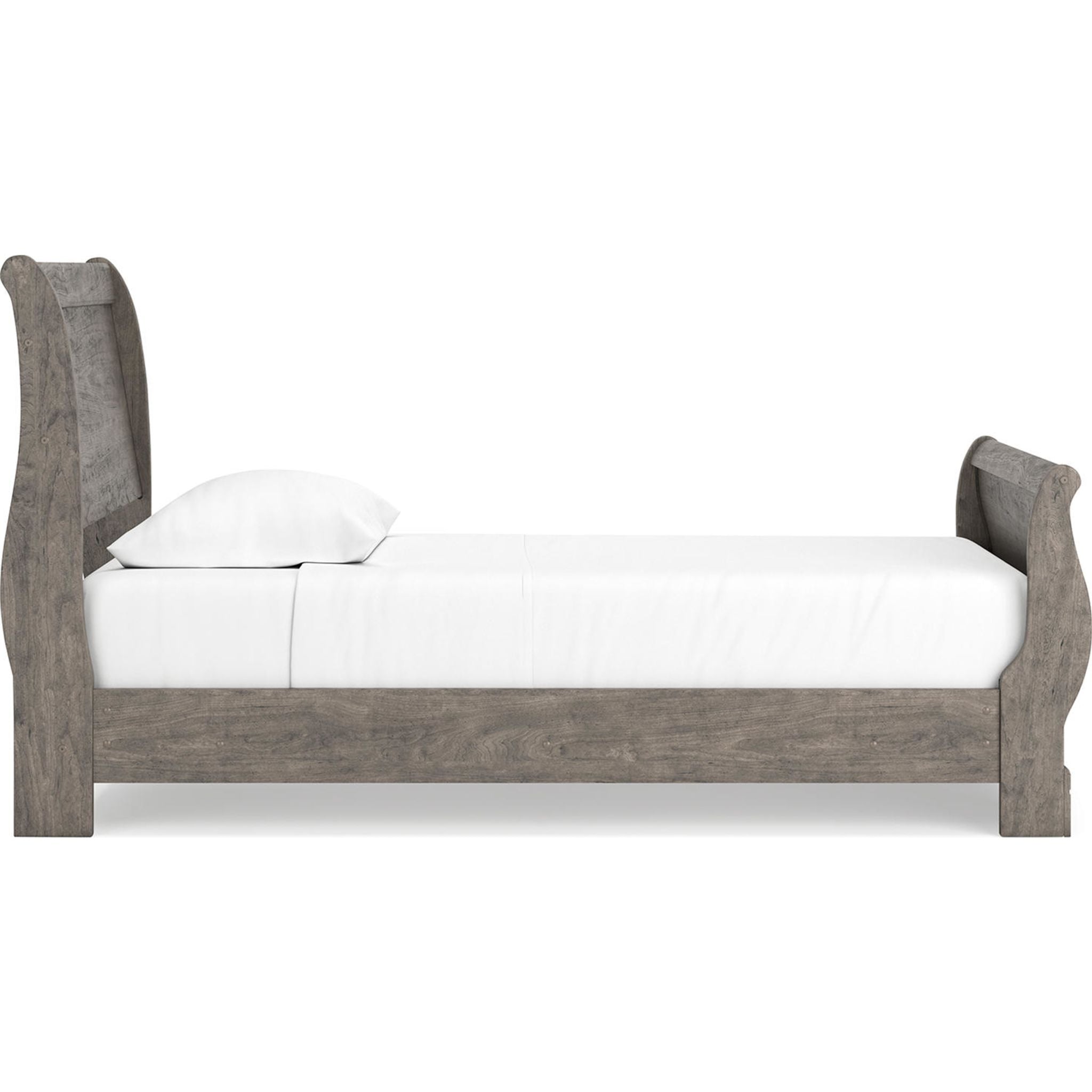 Bayzor 5-Piece Twin Bedroom Set in Gray - Modern Bed Frame, Nightstand & Dresser for Small Spaces | Perfect for Kids Rooms, Guest Bedrooms & Apartments