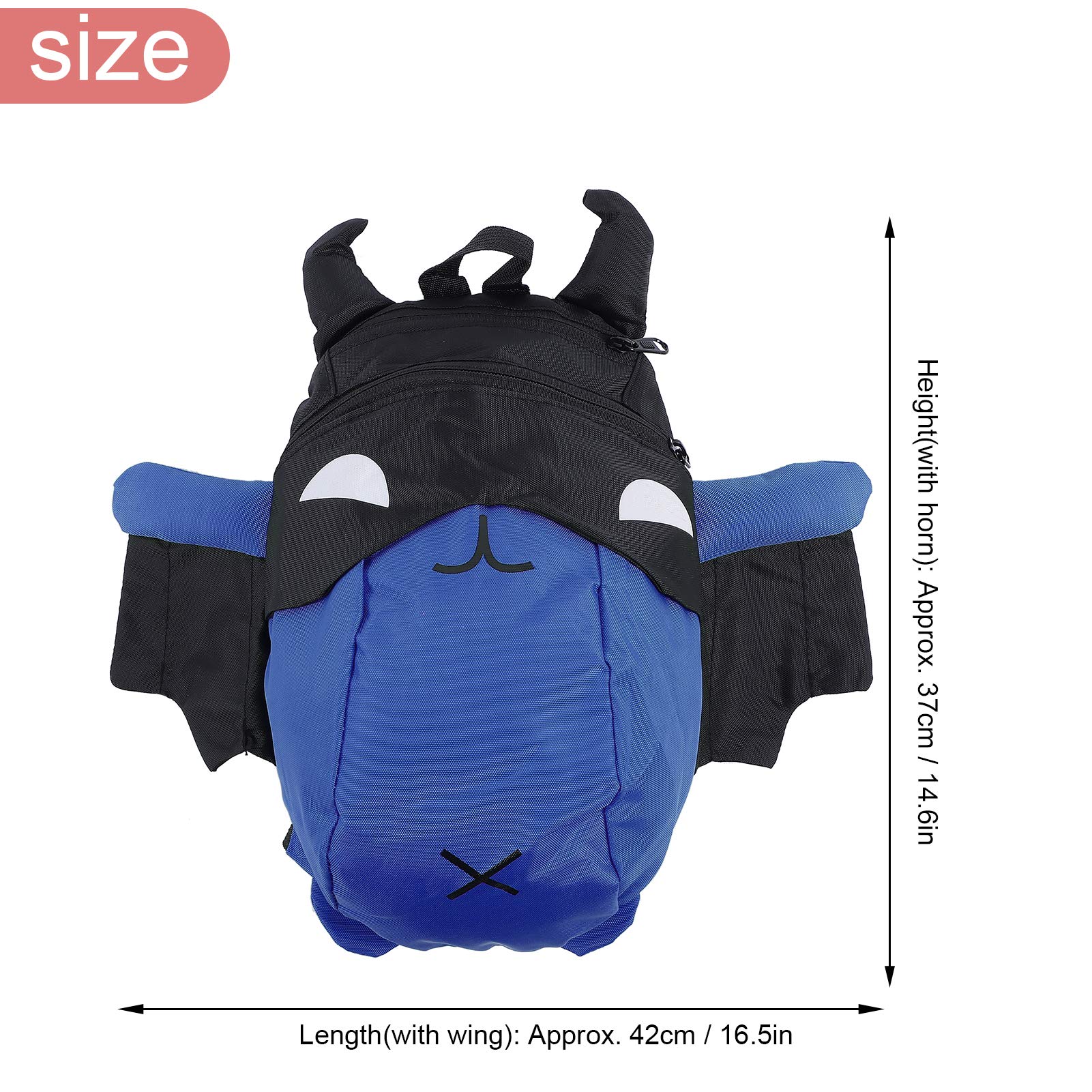 **Kids Backpack for School - Lightweight Durable Children's Bookbag with Adjustable Straps (Blue) - Perfect for Elementary Students, Daycare & Travel**