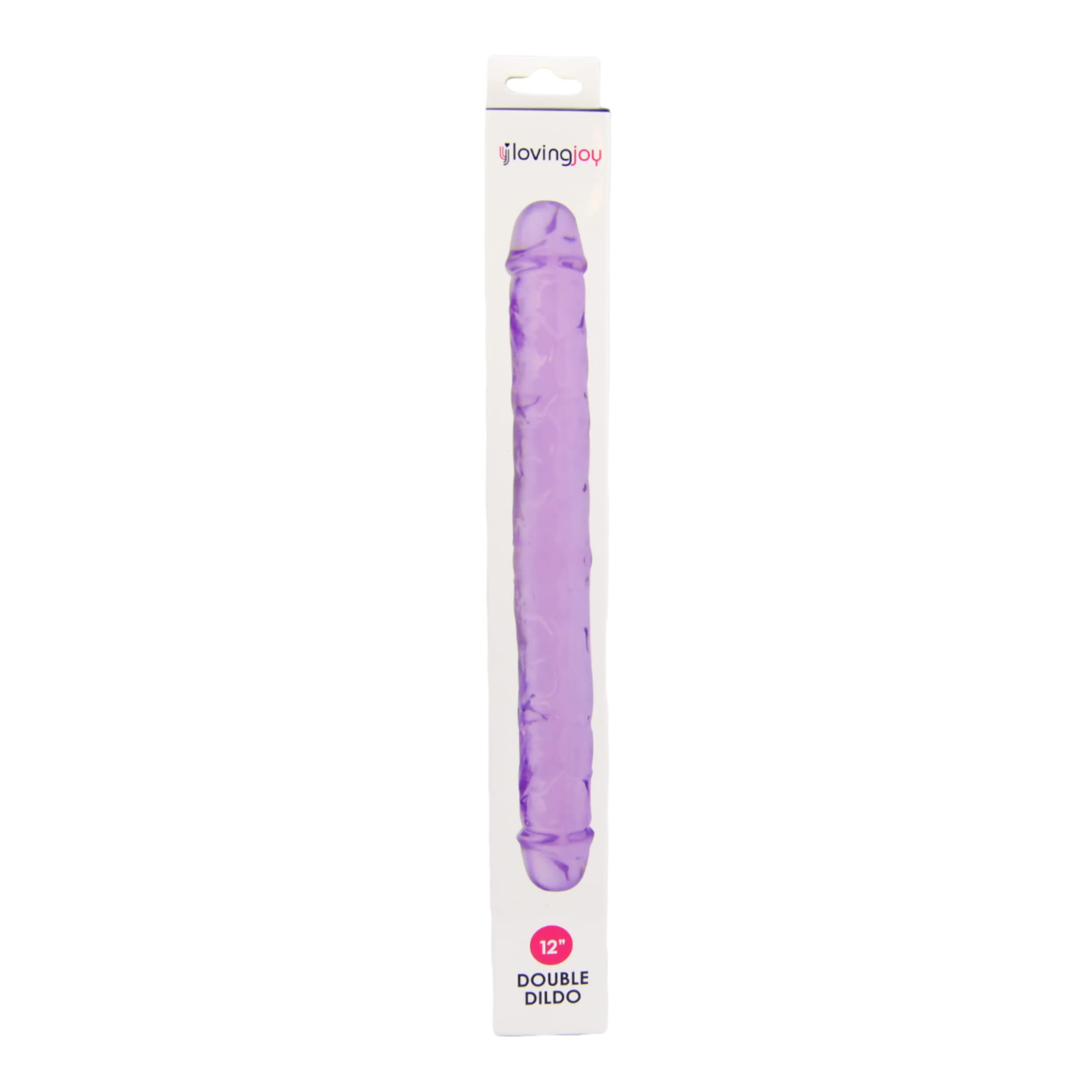 12 Inch Double Ended Dildo for Couples - Flexible Silicone Strap-on for Mutual Pleasure - Perfect for Bonding, Role Play & Spicing Up Your Sex Life