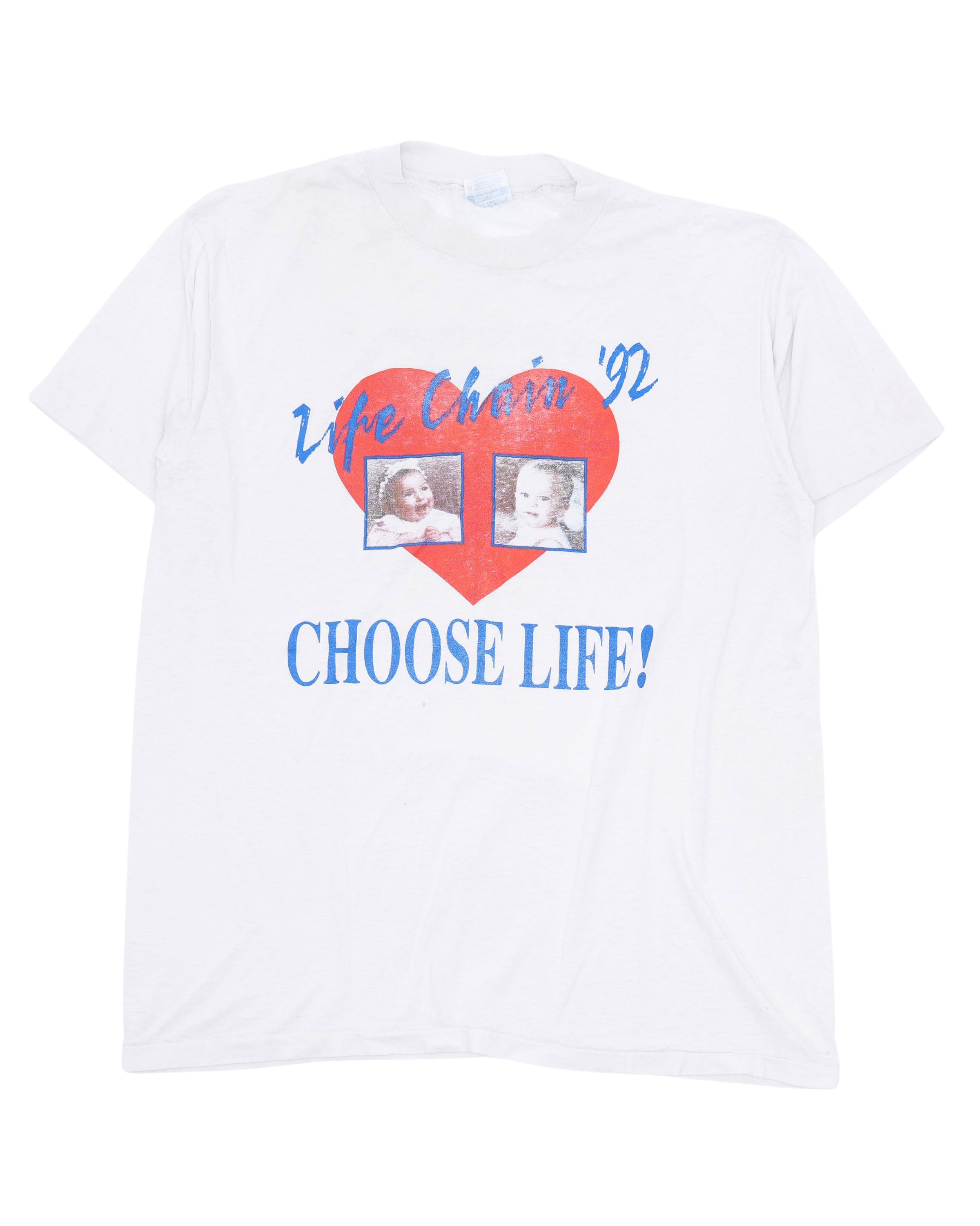 Choose Life! Vintage Inspired Graphic T-Shirt for Men & Women - Casual Streetwear, Unisex Fit - Perfect for Daily Wear, Gym, and Outings