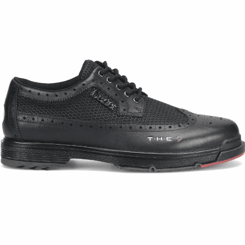 Dexter Men's THE 9 WT Black Bowling Shoes for Right & Left Hand - Comfortable & Durable for League Play & Casual Bowling