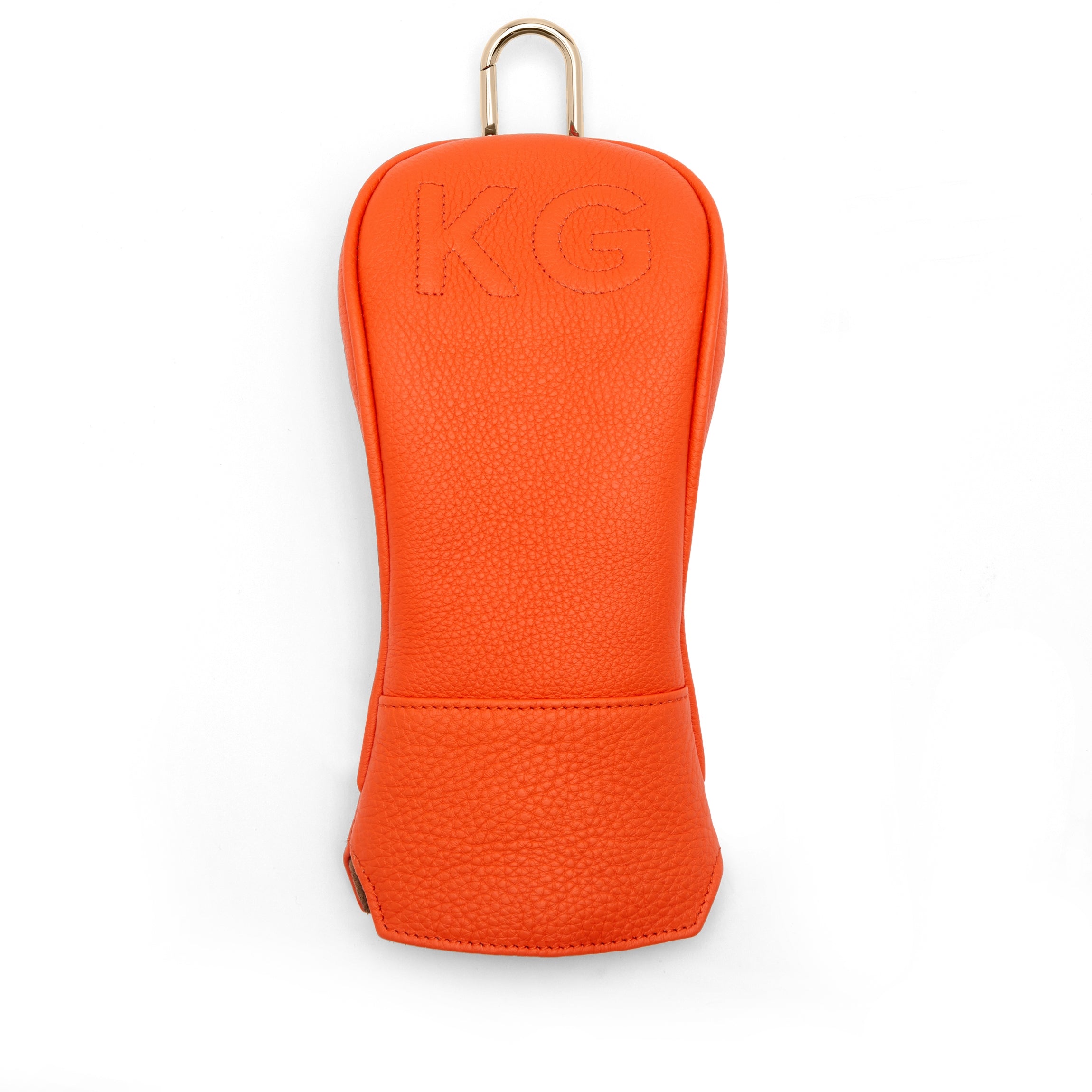 Premium Golf Hybrid Headcover - Clementine Orange Design for Woods & Hybrid Clubs | Waterproof & Durable Club Protection for Men & Women | Perfect for Driving Range, Course Play & Club Storage