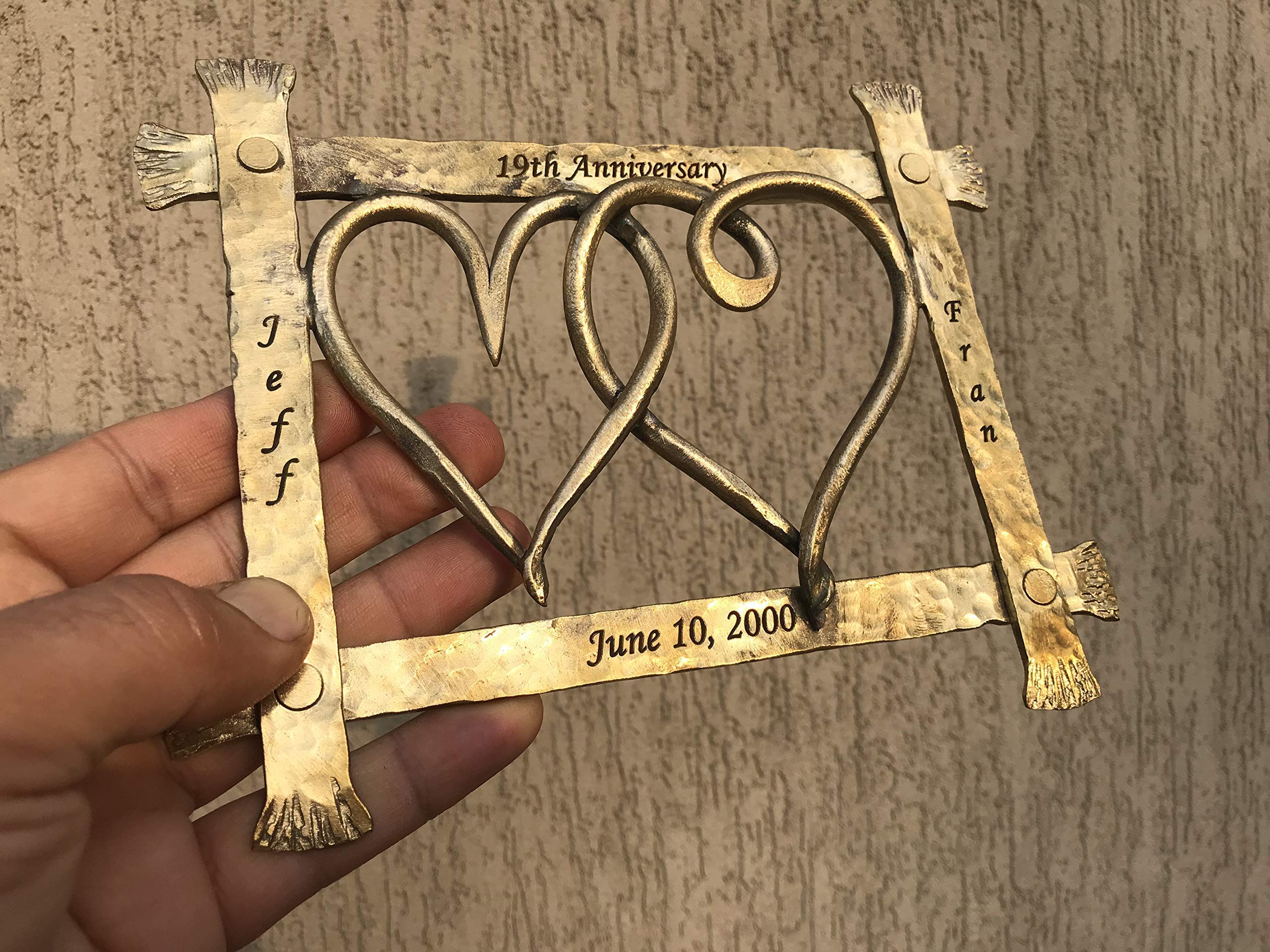 19th Anniversary Bronze Gift for Women - Elegant & Timeless Keepsake - Perfect for Romantic Celebrations, Wedding Anniversaries & Special Occasions