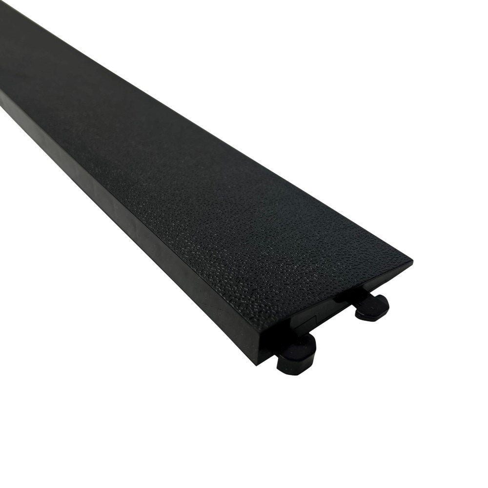 15mm Rubber Transition Edge Trim - Non-Slip Flooring Edge Protector for Stairs, Ramps & Thresholds - Perfect for Home, Office & Commercial Safety