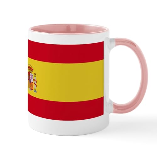 White/Pink Inside - Spanish Flag Mug