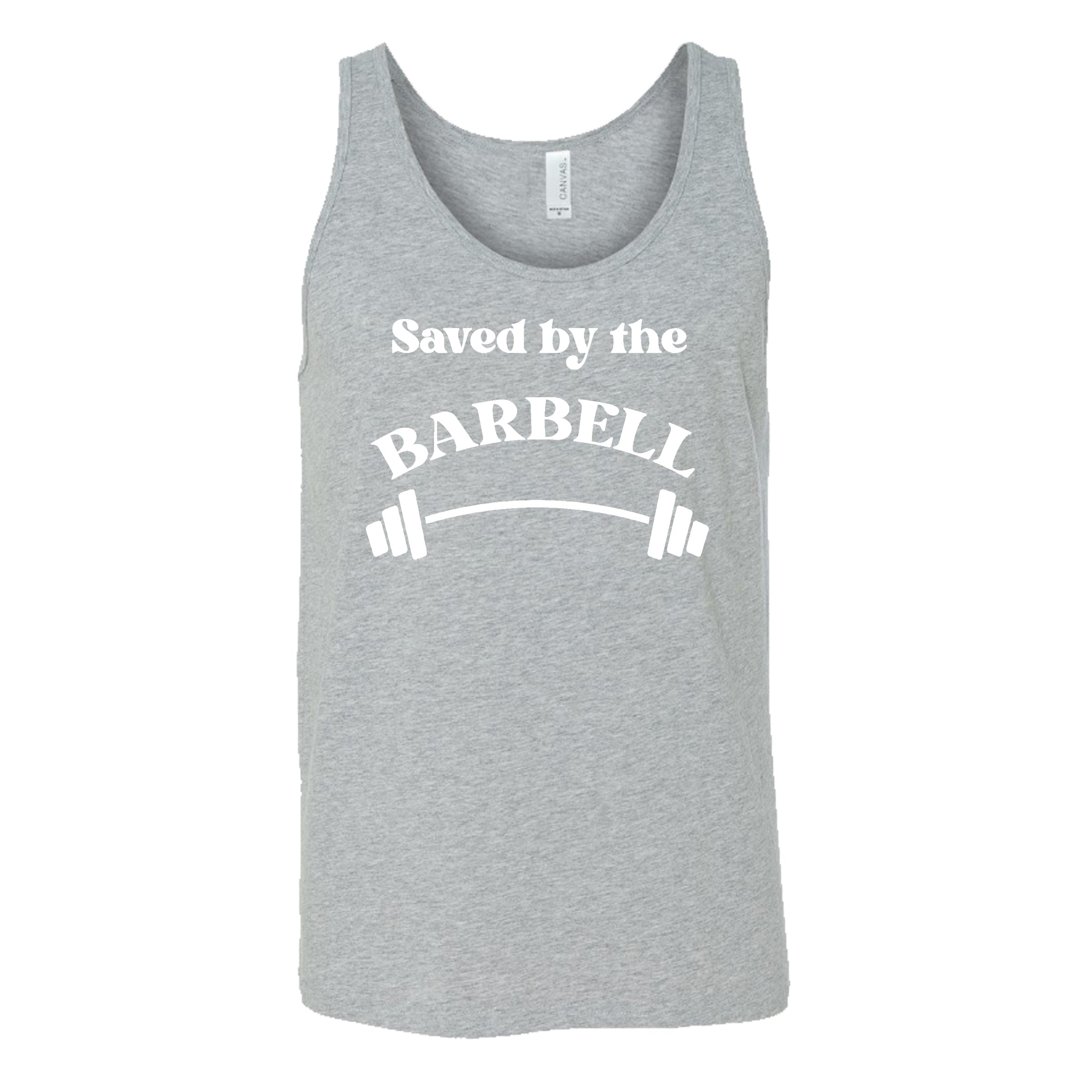Saved By The Barbell Unisex Gym Shirt - Workout & Fitness Apparel for Men & Women - Perfect for Weightlifting, CrossFit & Gym Training