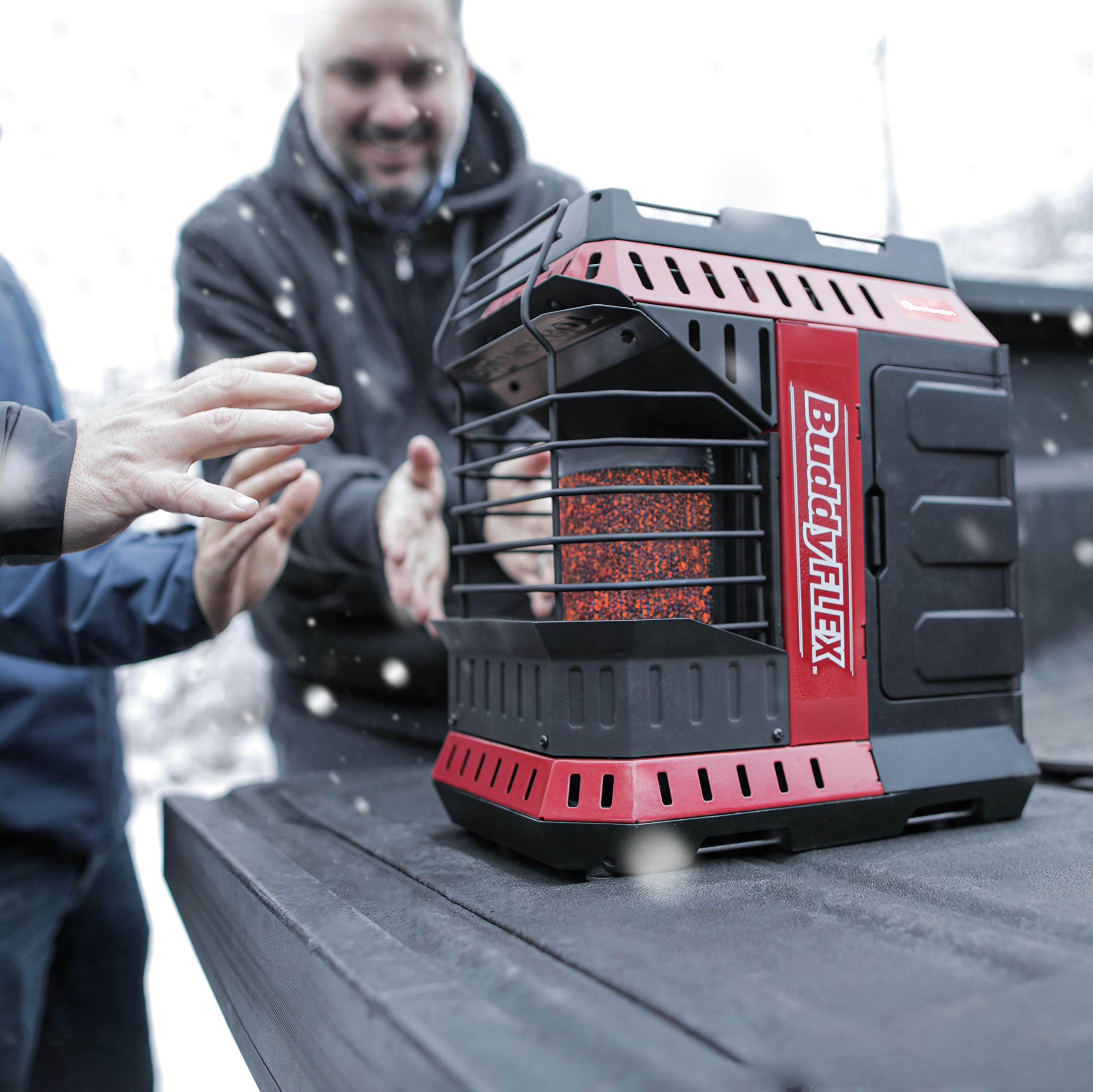 Mr. Heater 11,000 BTU Portable Buddy Flex Propane Heater - Indoor/Outdoor Use for Camping, Garage, Workshop & Emergency Heating - Approved for Massachusetts & Canada