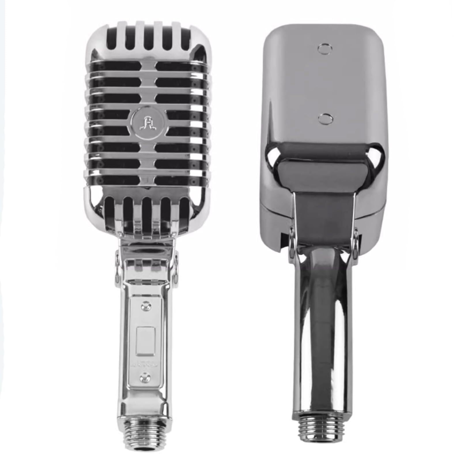 Wireless Bluetooth Shower Head with Built-in Mic - High Pressure Detachable Portable Shower Head, Creative Microphone-Shaped Shower for Singing Fun | Perfect for Bathroom Karaoke & Water Saving