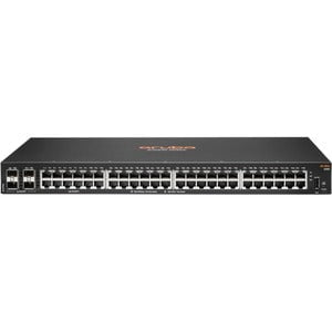 Aruba 6100 48G 4SFP+ Switch - 48-Port Gigabit Ethernet Network Switch with 4 SFP+ Ports for High-Speed Data Center & Office Networking