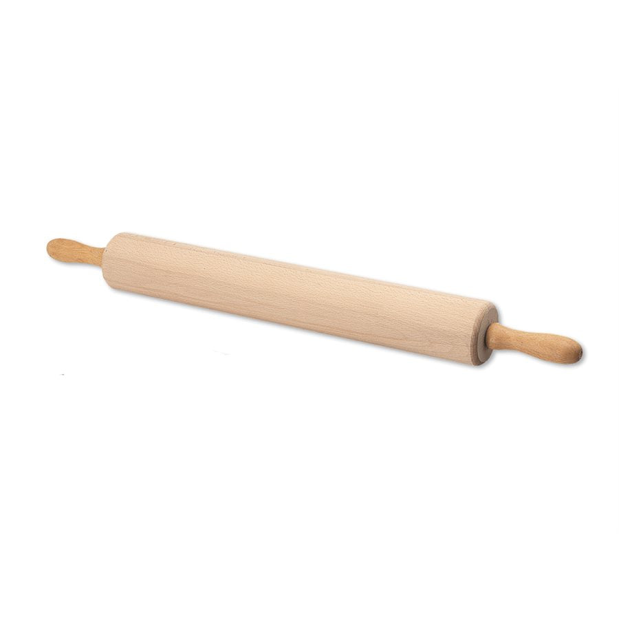 Premium 18-Inch Wooden Rolling Pin for Baking - Durable & Smooth Pastry Dough Roller for Cookies, Pies, and Pizza Crust - Perfect for Home Bakers and Professional Kitchens