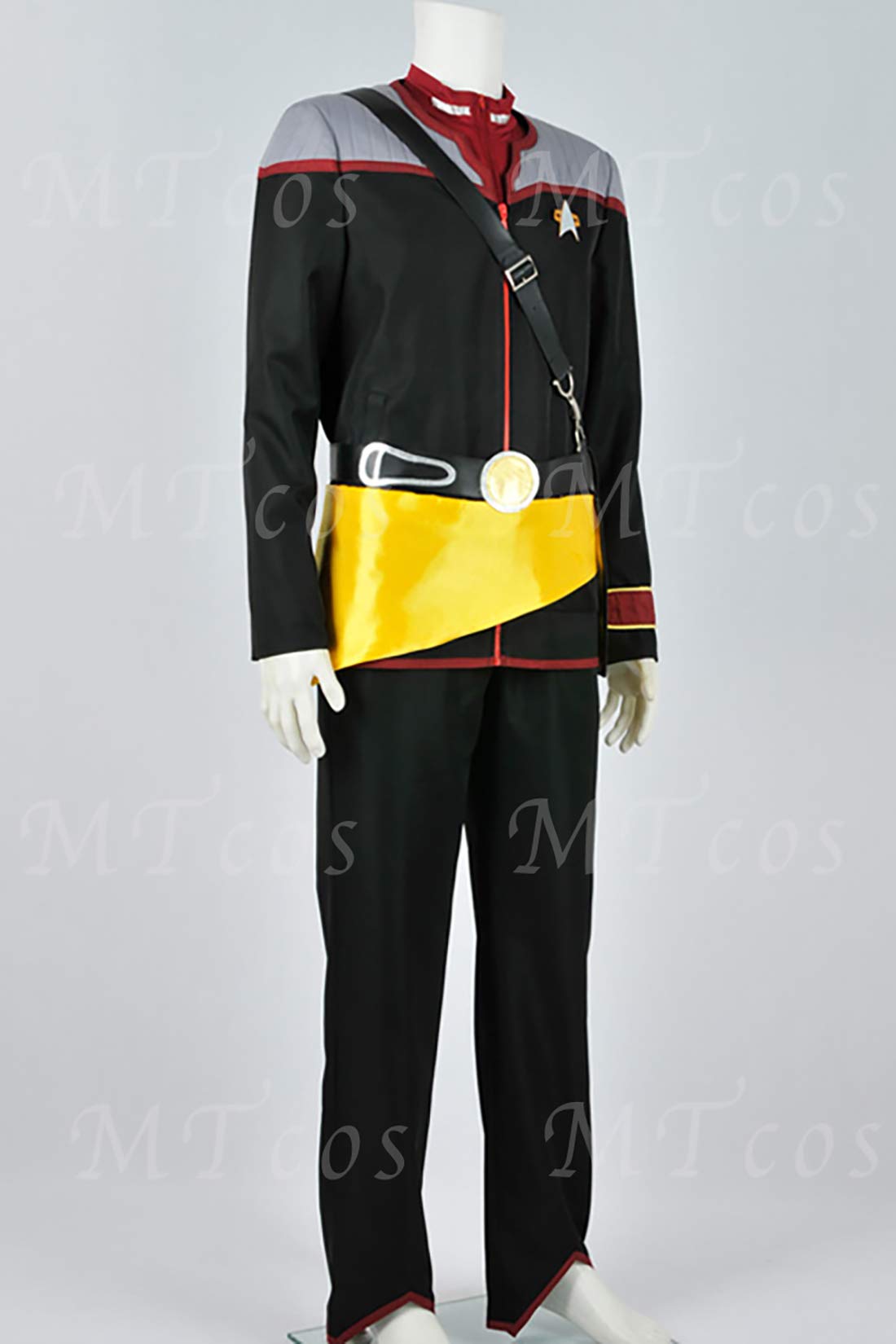 DEREN Star Cosplay Mirror Yellow Suit Costume - Anime Character Outfit for Halloween, Comic Con & Cosplay Events - Perfect for Costume Parties & Themed Gatherings