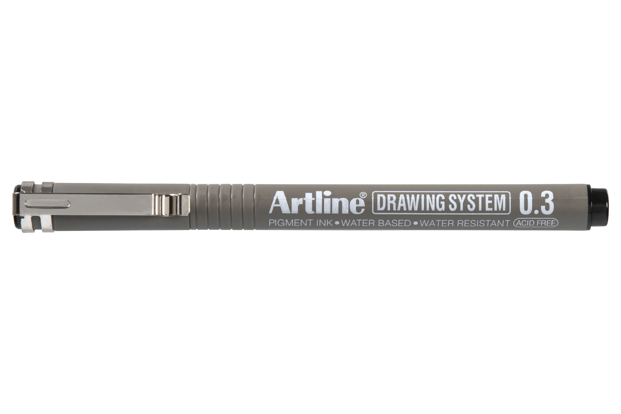 Artline 233 Fine Line Drawing Pen Set - 0.3mm Black Ink Technical Pens (12 Pack) for Sketching, Drafting & Architectural Drawings