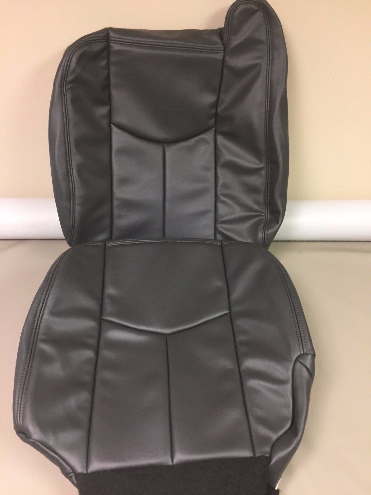 2003-2007 GMC Sierra Seat Covers - Premium Dark Gray Leather or Vinyl Seat Protectors for Trucks | Durable & Comfortable for Daily Driving & Road Trips