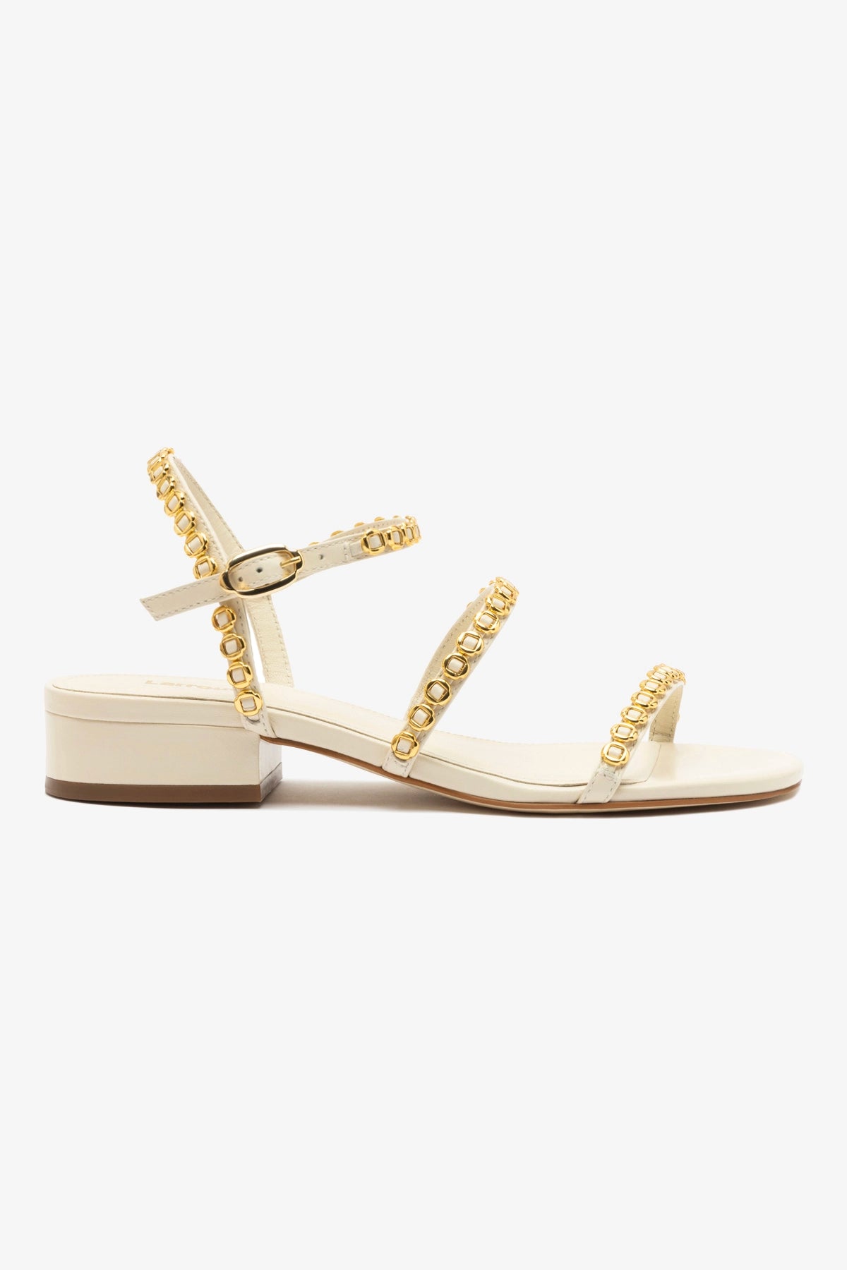 Milanina Women's Flat Sandals - Genuine Ivory Leather Comfortable Summer Sandals for Beach, Vacation & Casual Outings
