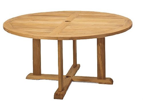 Premium Grade-A Teak Wood 7-Piece Outdoor Dining Set - 60
