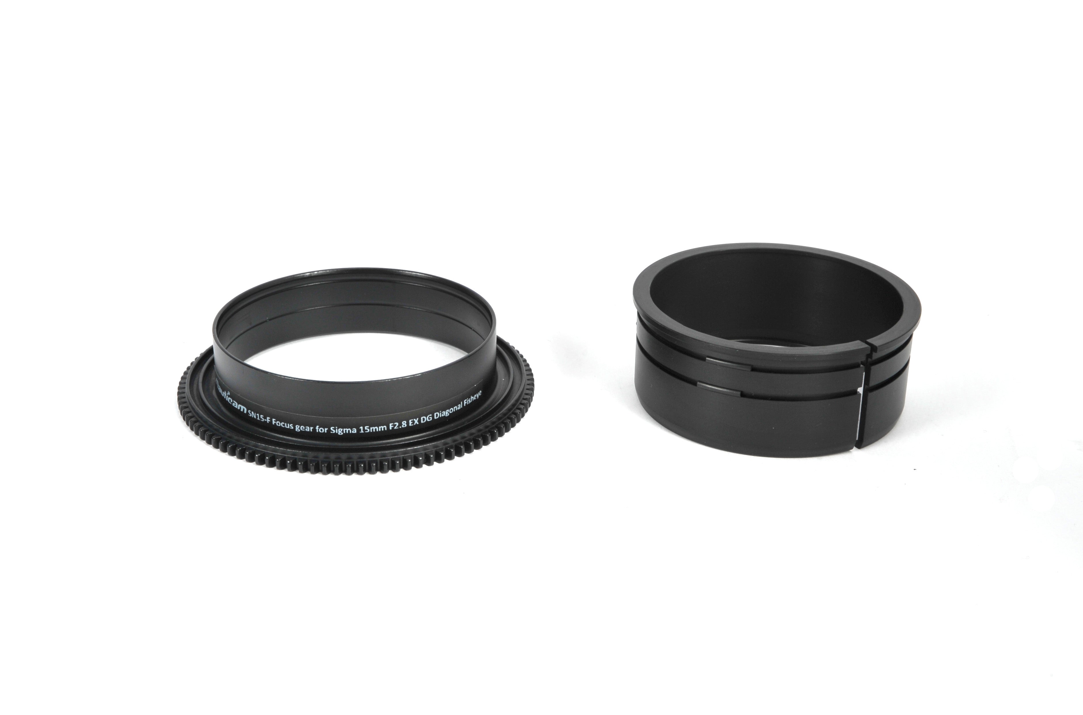 SN15 F Focus Gear for Sigma 15mm F2.8 EX DG Diagonal Fisheye Lens - Compatible with Follow Focus Systems, Perfect for Cinematic Videography & Professional Photography