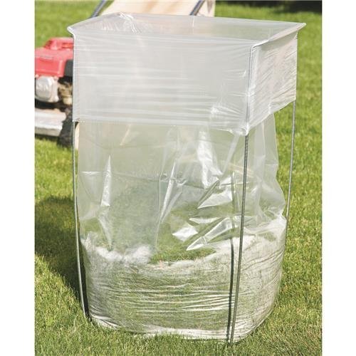 Heavy Duty 55 Gallon Bag Holder - Sturdy Metal Stand for Plastic & Paper Contractor Bags - Perfect for Yard Waste, Leaves, Laundry, Trash Collection - 23 Inch Height - Ideal for Home, Garage, and Outdoor Cleaning Tasks