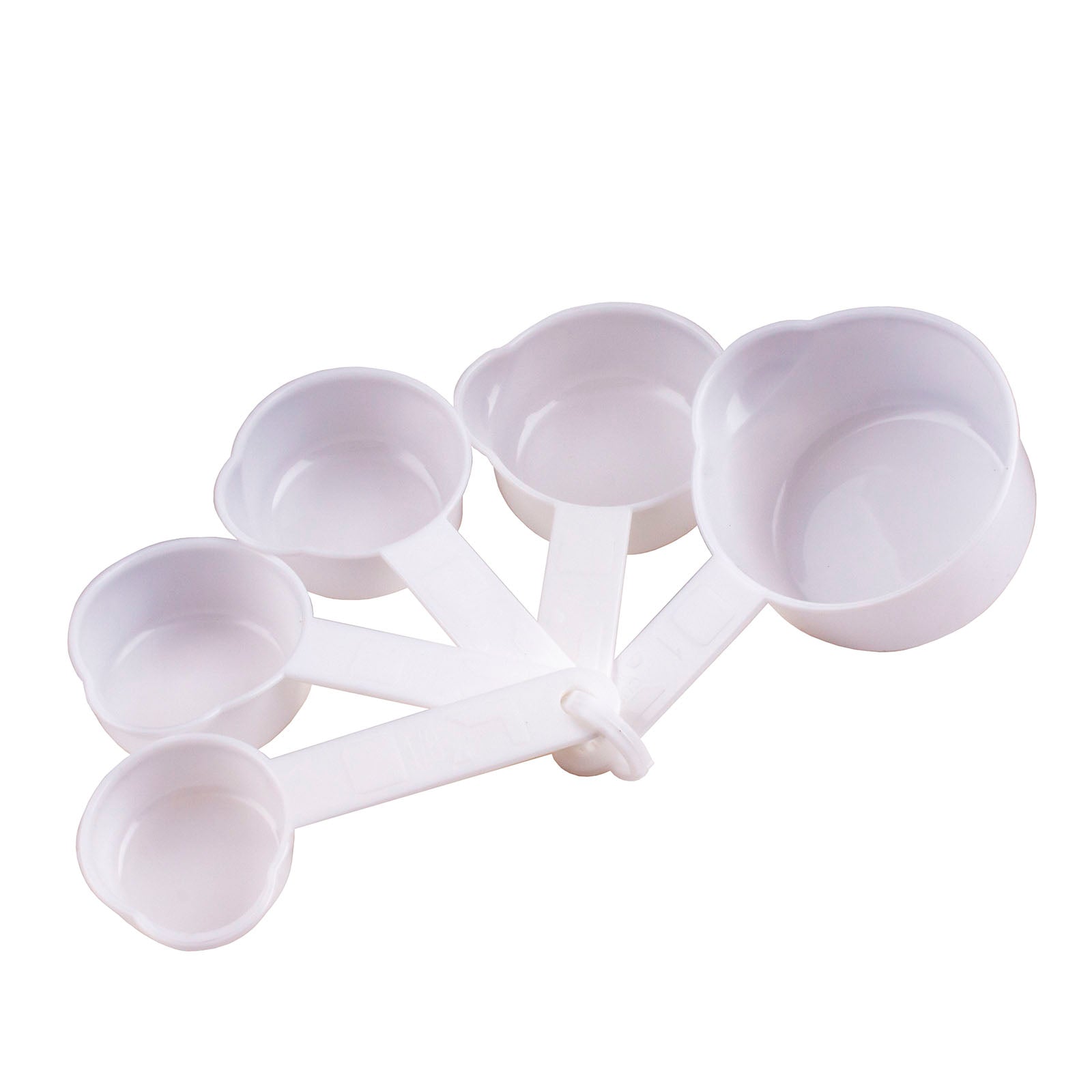 BarConic® Plastic Measuring Cup Set - 3-Piece Kitchen Essentials for Baking, Cooking & Mixing - BPA-Free, Easy-Read Measurement Marks (1, 2 & 4 Cup) - Perfect for Home Chefs, Bakers & DIY Projects