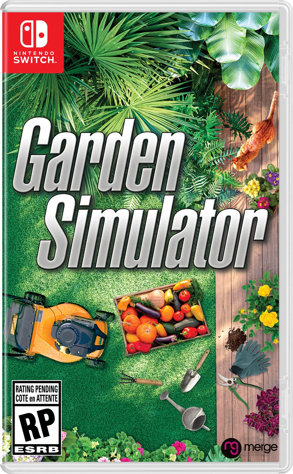 Garden Simulator Game for Nintendo Switch - Relaxing Virtual Gardening Experience for Home & Outdoor Enthusiasts