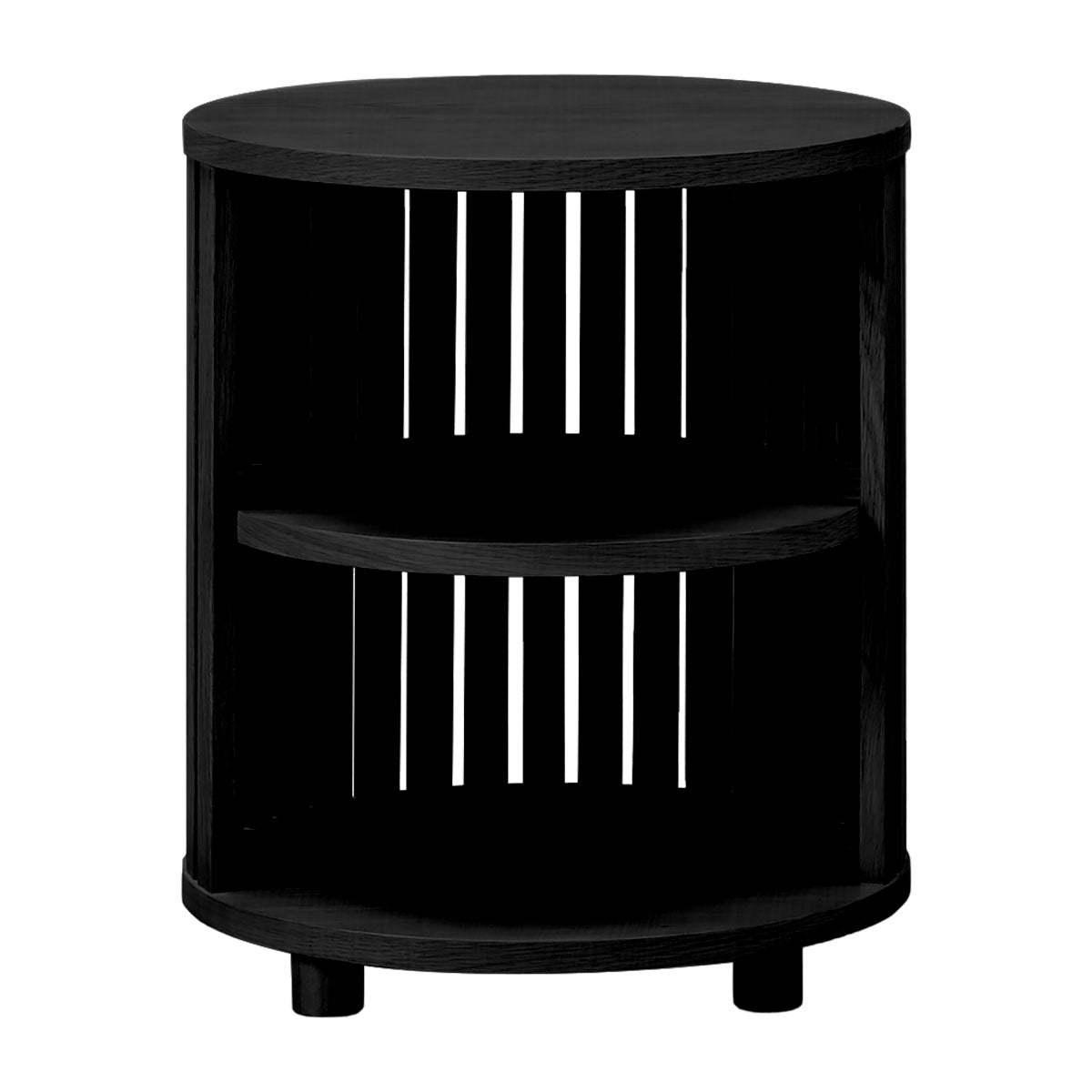 Modern Nightstand with USB Ports - Wooden Bedside Table with Drawer for Bedroom, Living Room & Office - Compact End Table for Small Spaces