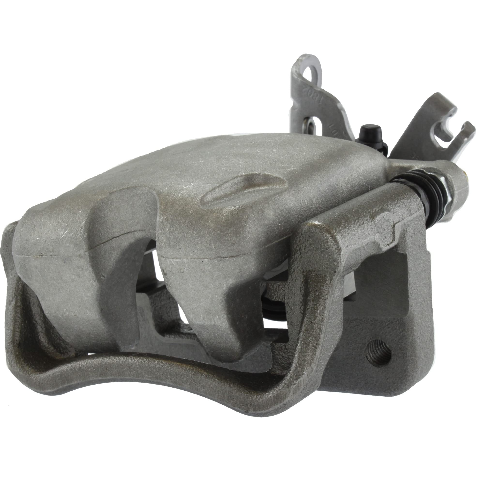 Centric 141.38525 Semi-Loaded Brake Caliper Assembly - Includes Housing, Bracket, Cable Guide, Lever & Spring | Perfect for Car Brake System Repair & Maintenance