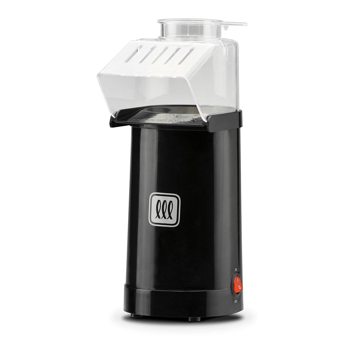 Toastmaster Mini Air Popcorn Popper Machine - Healthy Oil-Free Snack Maker for Home, Movie Nights & Parties - Fast & Easy Popcorn Maker with Cool Touch Handle