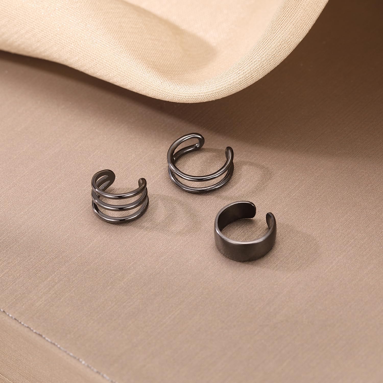 SLUYNZ 925 Sterling Silver No-Piercing Ear Cuffs for Women & Men - Cartilage, Helix, Tri Ear Cuff Earrings | Trendy Non-Pierced Ear Jewelry for Parties, Weddings & Everyday Wear