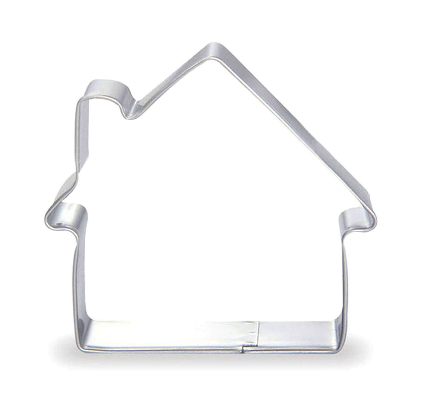 Mini Christmas House Cookie Cutter Set - Small Baking Tools for Holiday Sugar Cookies, Gingerbread Houses & Festive Desserts - Perfect for Christmas Baking, DIY Decorations and Holiday Party Treats