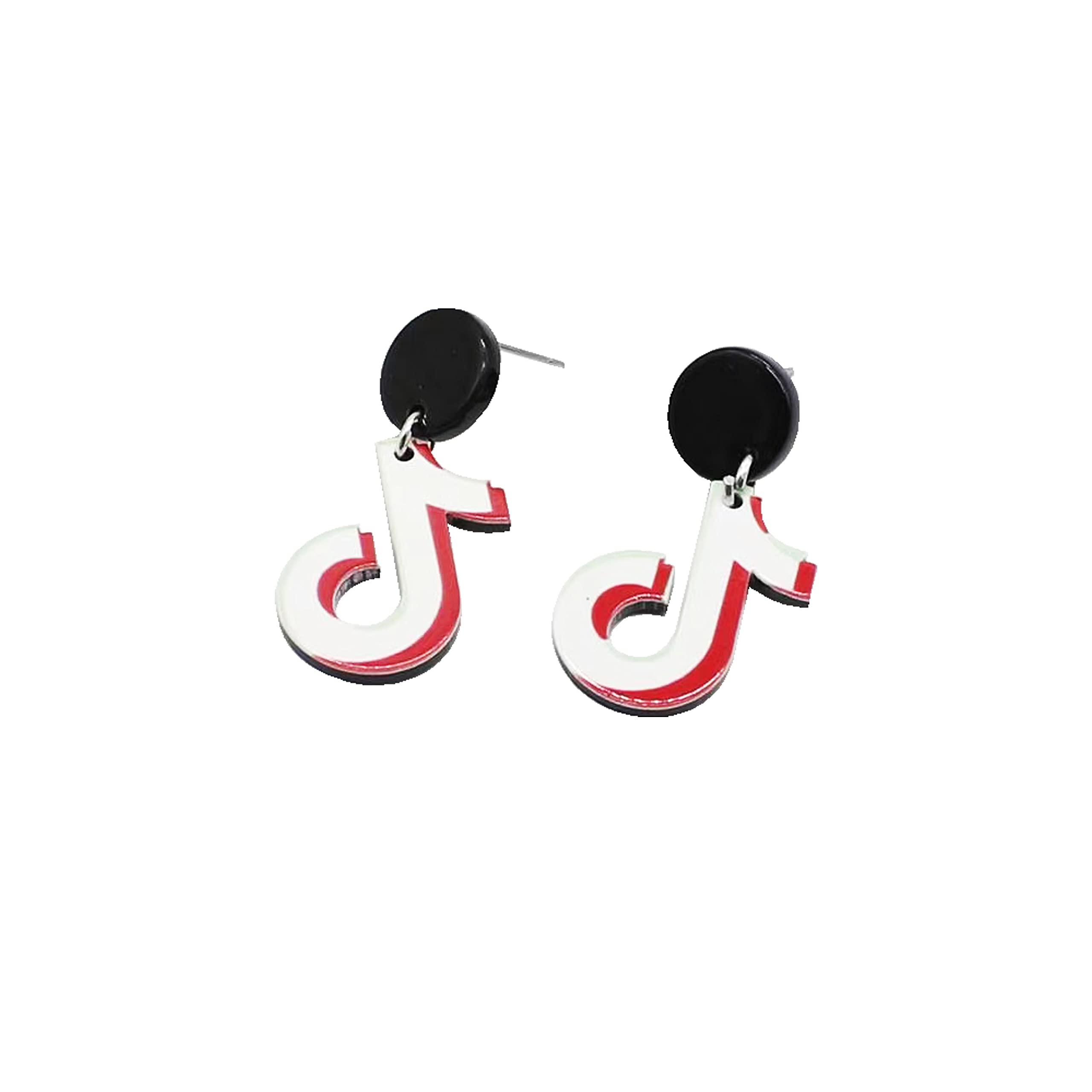 Stylish Acrylic Music Note Stud & Dangle Earrings for Women & Girls - Drop, Long Chain, Star & Round Pendant Designs - Perfect for Concerts, Gifts & Everyday Fashion Accessories