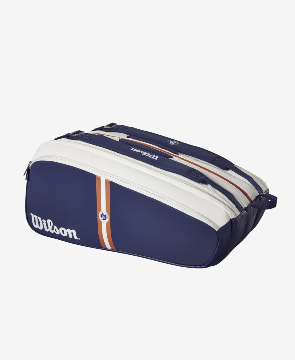 Wilson Roland Garros Super Tour 15-Pack Tennis Bag - Premium Gear for Tennis Players | Perfect for Tournaments, Practice & Travel | Durable Storage for Rackets & Accessories