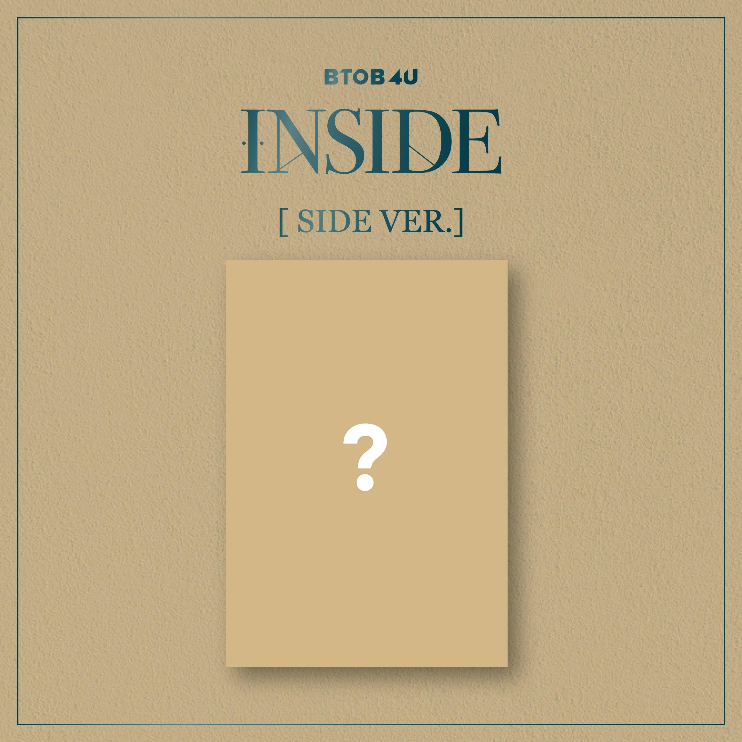 BTOB 4U 1st Mini Album 'INSIDE' - Kpop Music CD with Photobook - Perfect for Kpop Fans, Collectors and Gift Giving