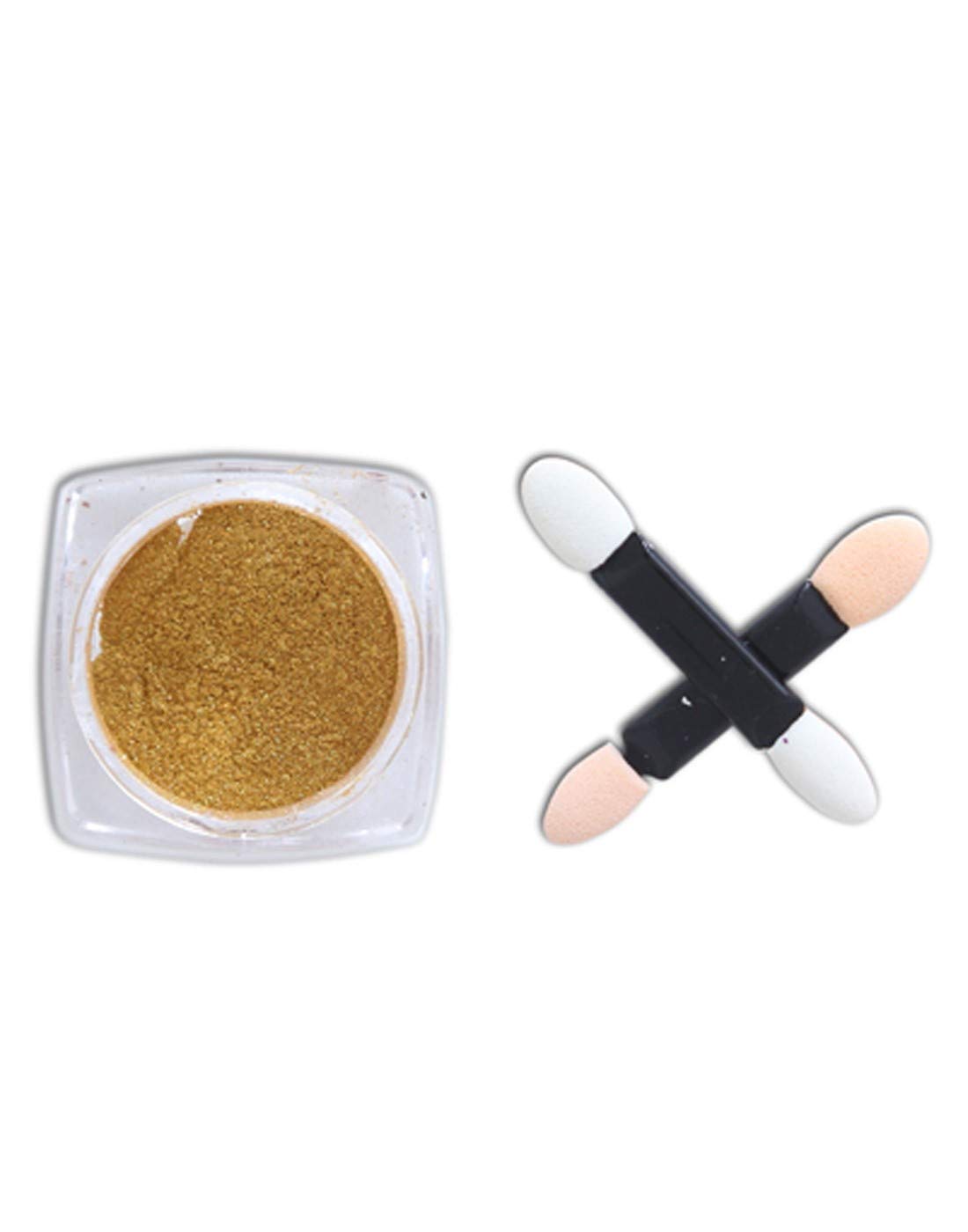 DesiButik Golden Chrome Nail Powder for Nail Art - Professional Salon & DIY Manicure at Home