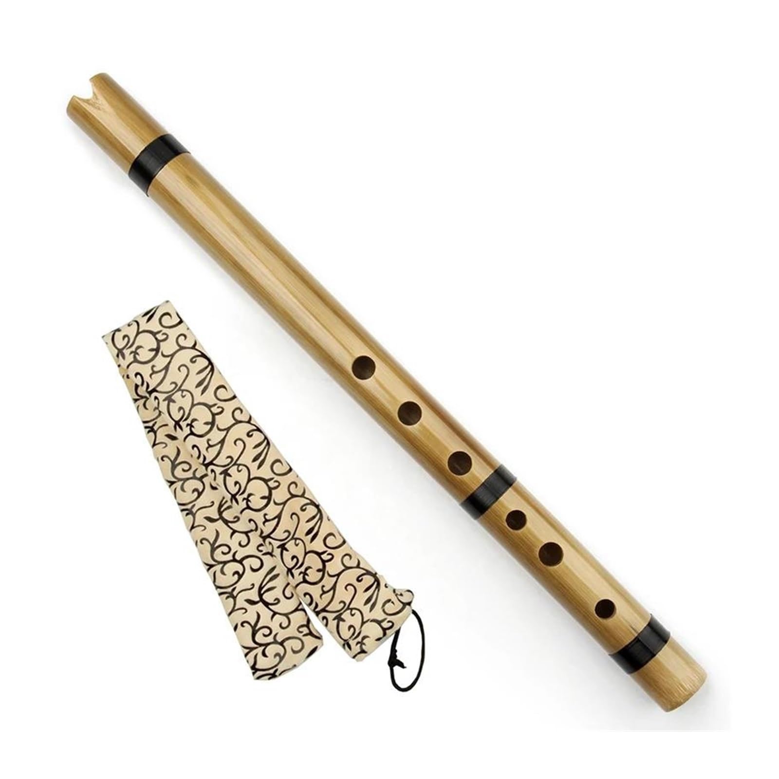 Original Bamboo Flute G Key/A Key Vertical Southern Musical Instrument - Handcrafted Bamboo Flauta Fluta for Beginners, Professionals, Meditation & Relaxation