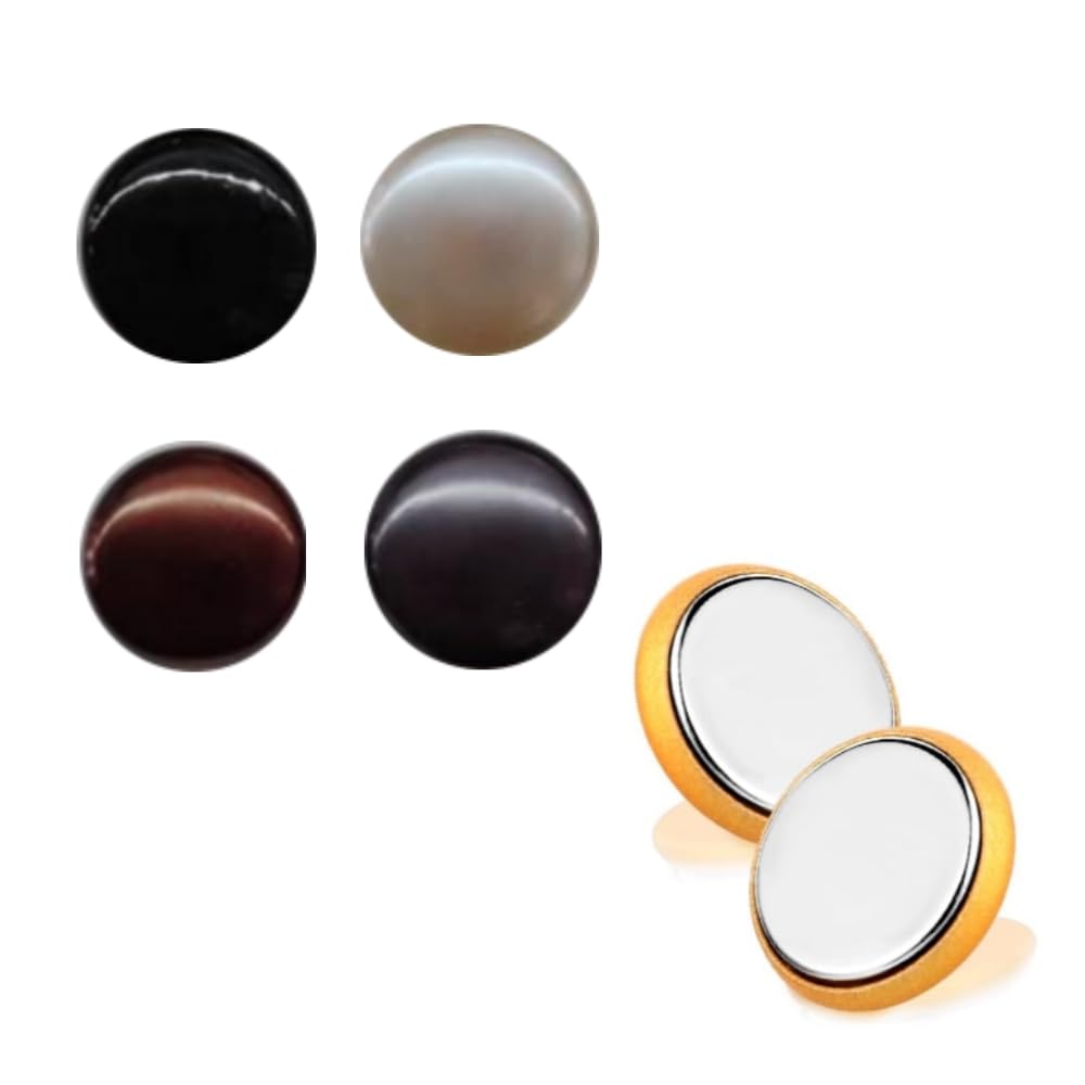 4Pcs Strongest Magnetic Hijab Pins for Women - Commercial Strength Hijab Magnets, Multi-Use Scarf Clips (Colorful) - Perfect for Daily Wear, Prayer, Work & Special Occasions