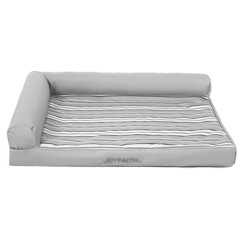 Orthopedic Memory Foam Dog Bed - Washable Chew Proof Pet Couch for Comfortable Sleeping