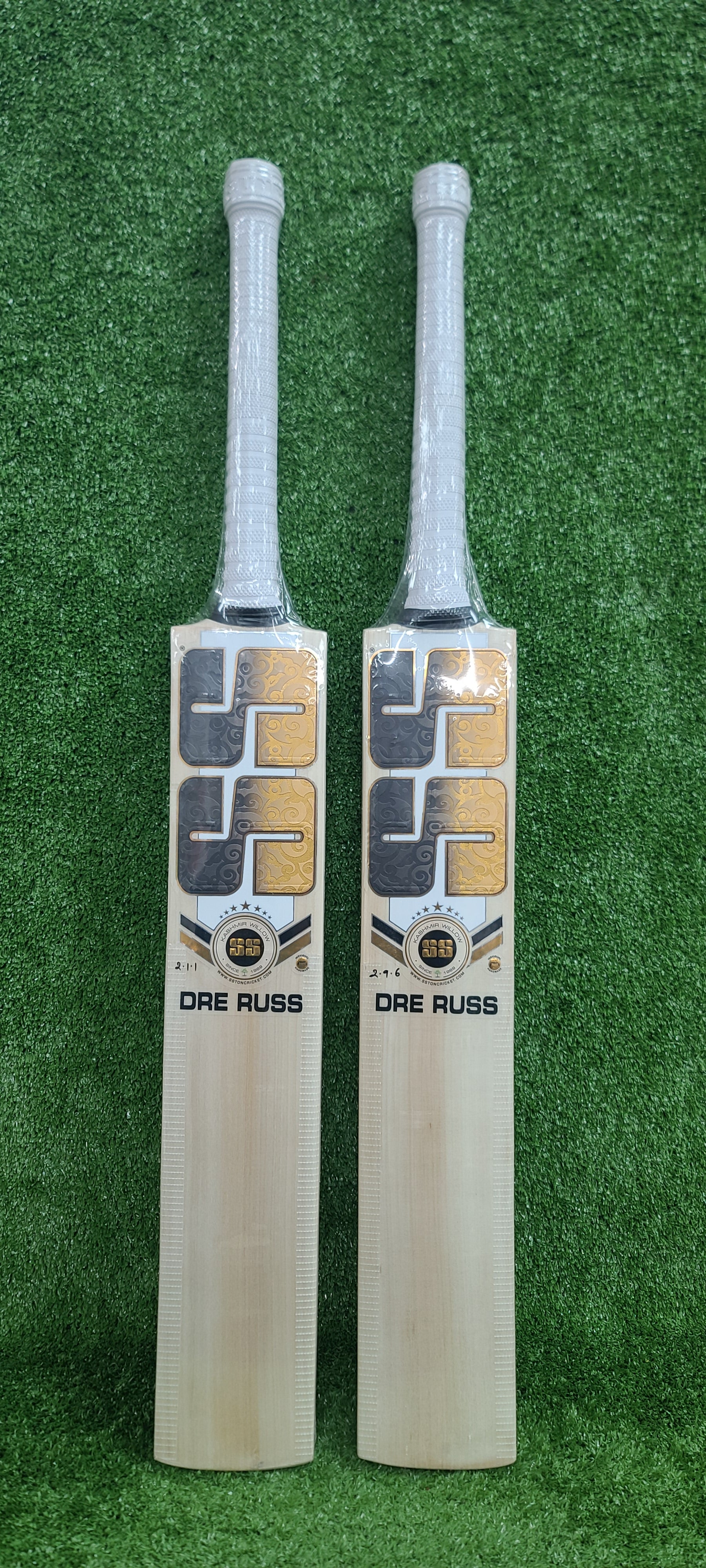 Andre Russell Kashmir Willow Cricket Bat - Premium Cricket Bat for Power Hitting, Practice & Matches - Perfect for Cricket Enthusiasts & Professional Players
