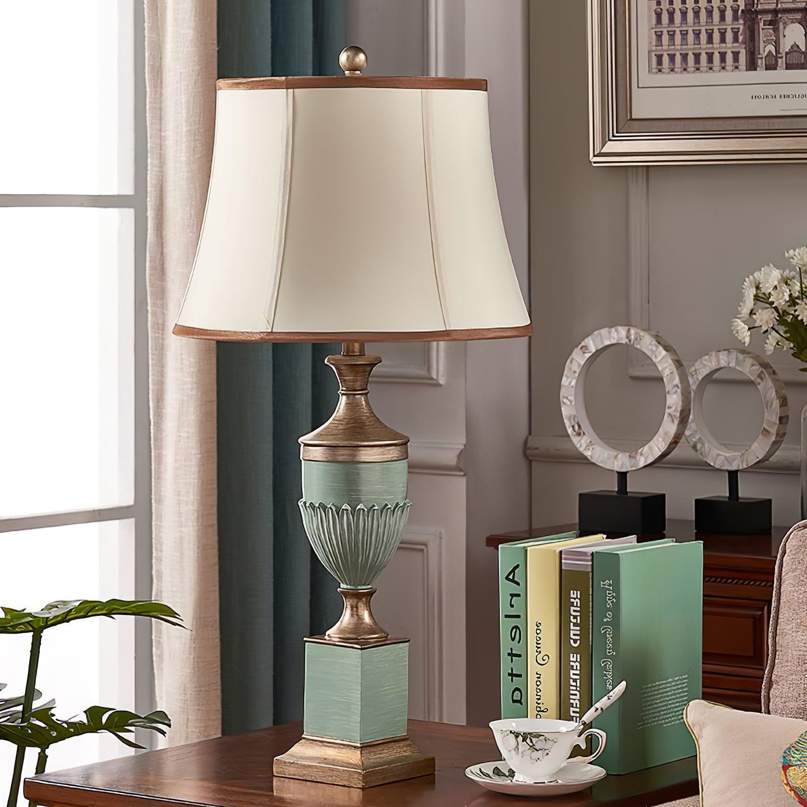 Smafan Modern LED Table Lamp - Adjustable Brightness, USB Charging Port, Touch Control for Bedroom, Living Room, Office & Study Desk - Perfect for Reading, Working & Relaxing