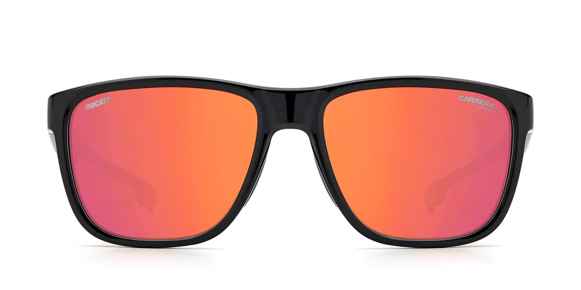 Ducati Carrera CARDUC 003/S Sunglasses - Motorcycle Racing Sunglasses for Men & Women - UV Protection Sport Shades for Cycling, Driving & Outdoor Activities
