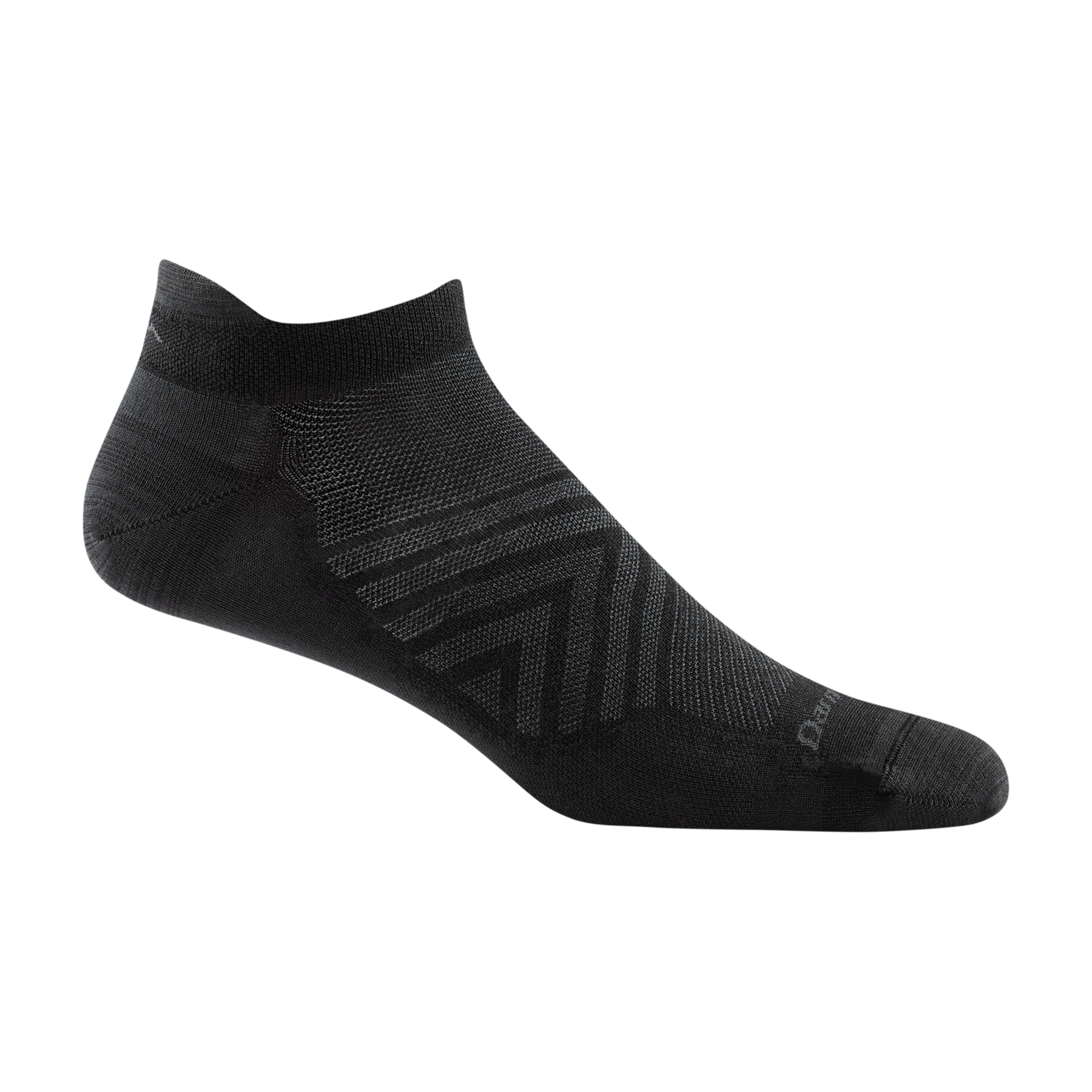 Darn Tough 1033 Run No Show Tab Ultra Lightweight Running Socks for Men - Breathable Cushioned Athletic Socks for Running, Hiking & Everyday Comfort