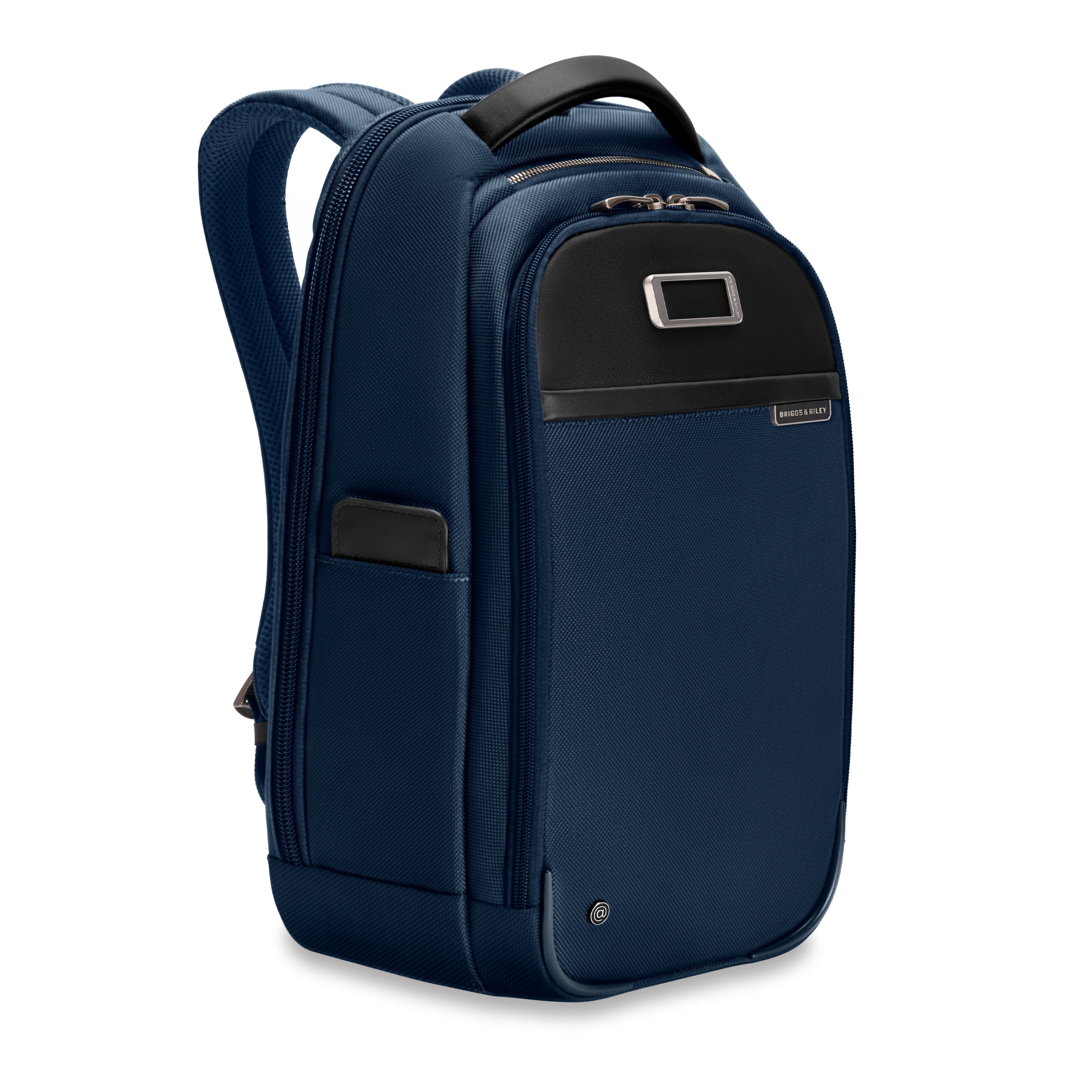 Briggs & Riley @work 2.0 Slim Backpack for Business Travel & Commuting - Durable Laptop Backpack with USB Charging Port, Water-Resistant, Perfect for Work & College