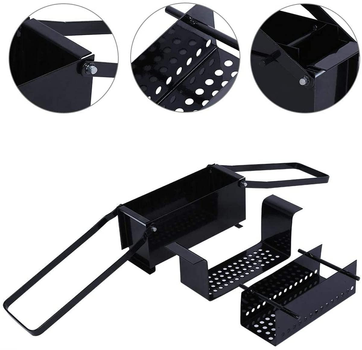 Eco-Friendly Iron Paper Briquette Press Machine for Recycling Waste Paper - 25.6 x 12.6 x 8.2 cm - Perfect for Home, Camping & DIY Projects