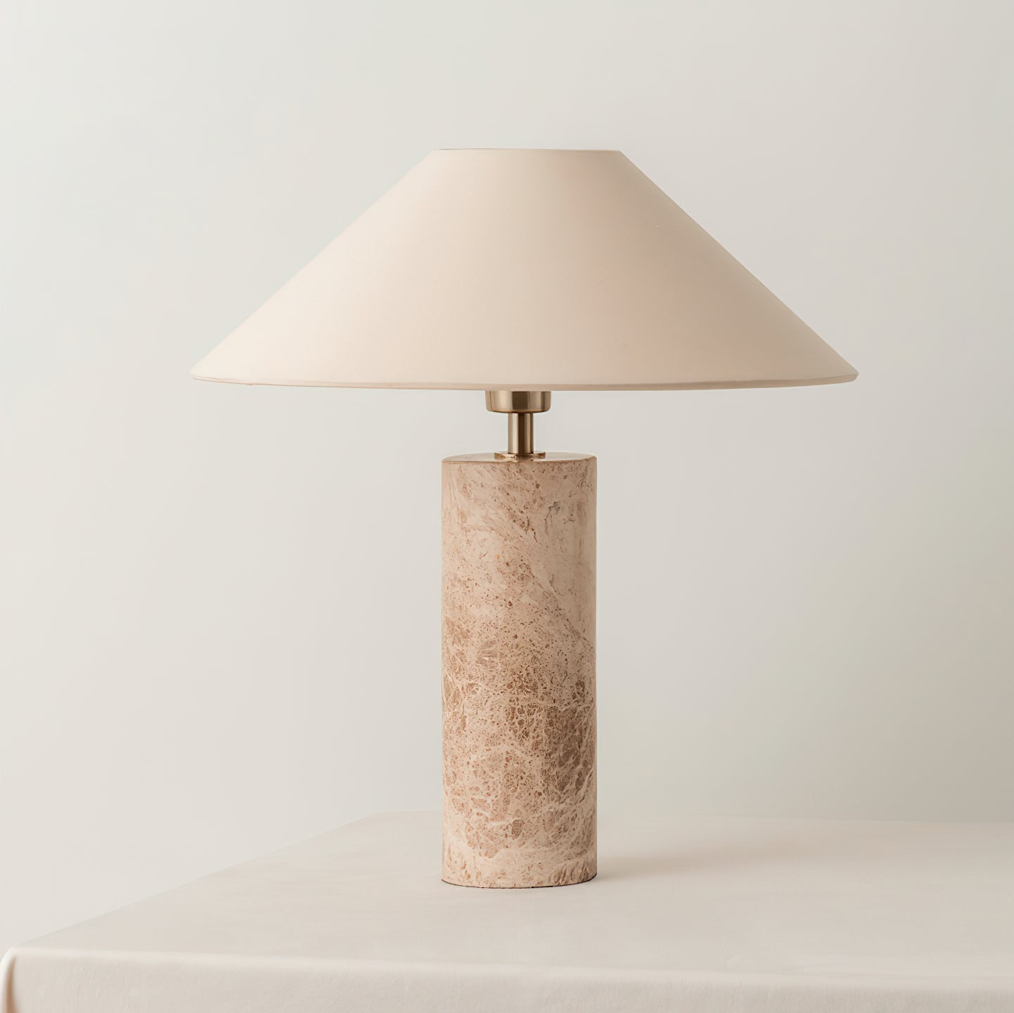 Elsie Marble Table Lamp - Modern Bedside & Living Room Lighting - Elegant Home Decor for Bedroom, Office & Study