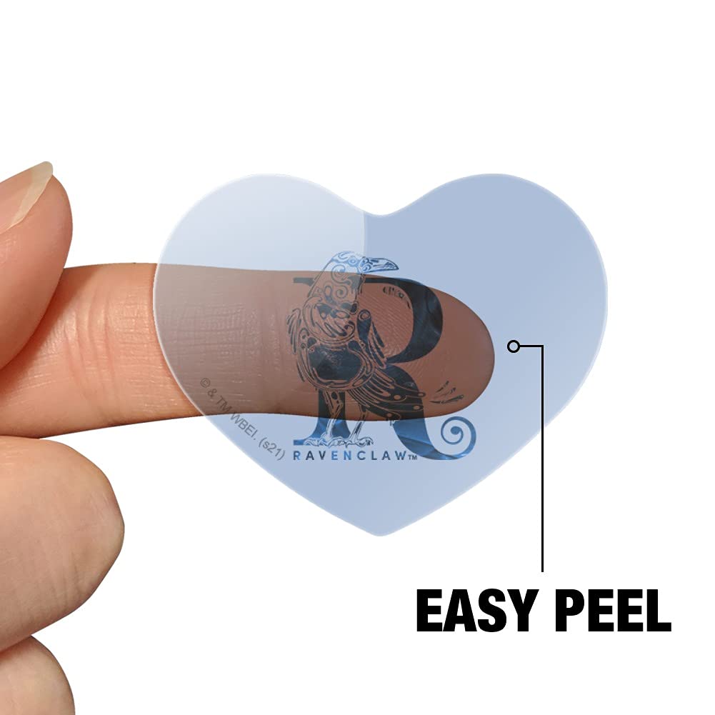 Harry Potter Ravenclaw Heart-Shaped Planner Stickers - Scrapbook & Calendar Decorative Stickers for Journaling, DIY Crafts, and School Supplies | Perfect for Bullet Journals, Planners, and Scrapbooking Projects