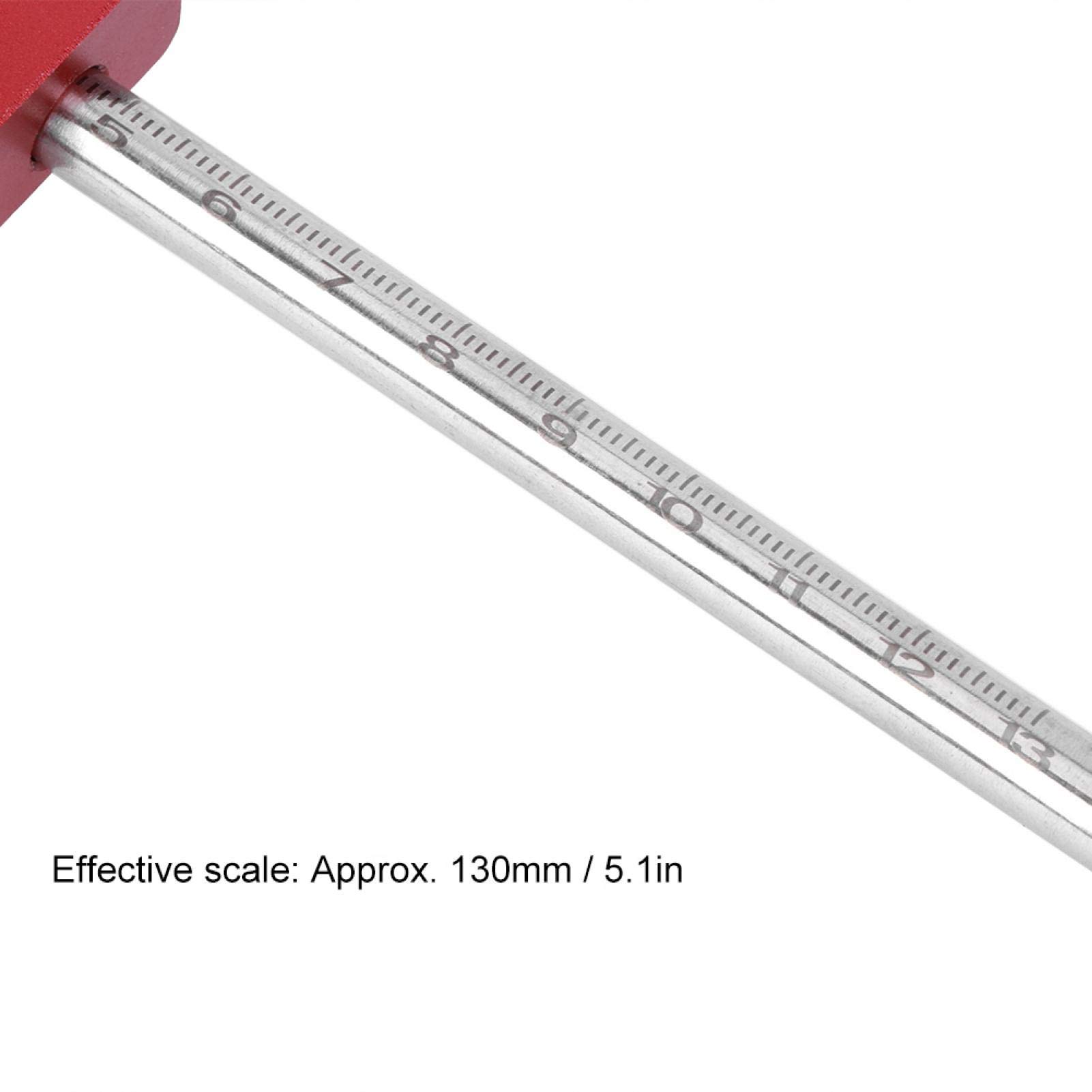 Premium Woodworking Scribe Line Marking Ruler - Durable & Lightweight Carpenter Tool for Precision Measuring - Perfect for Cabinet Making, Furniture Building & DIY Wood Projects