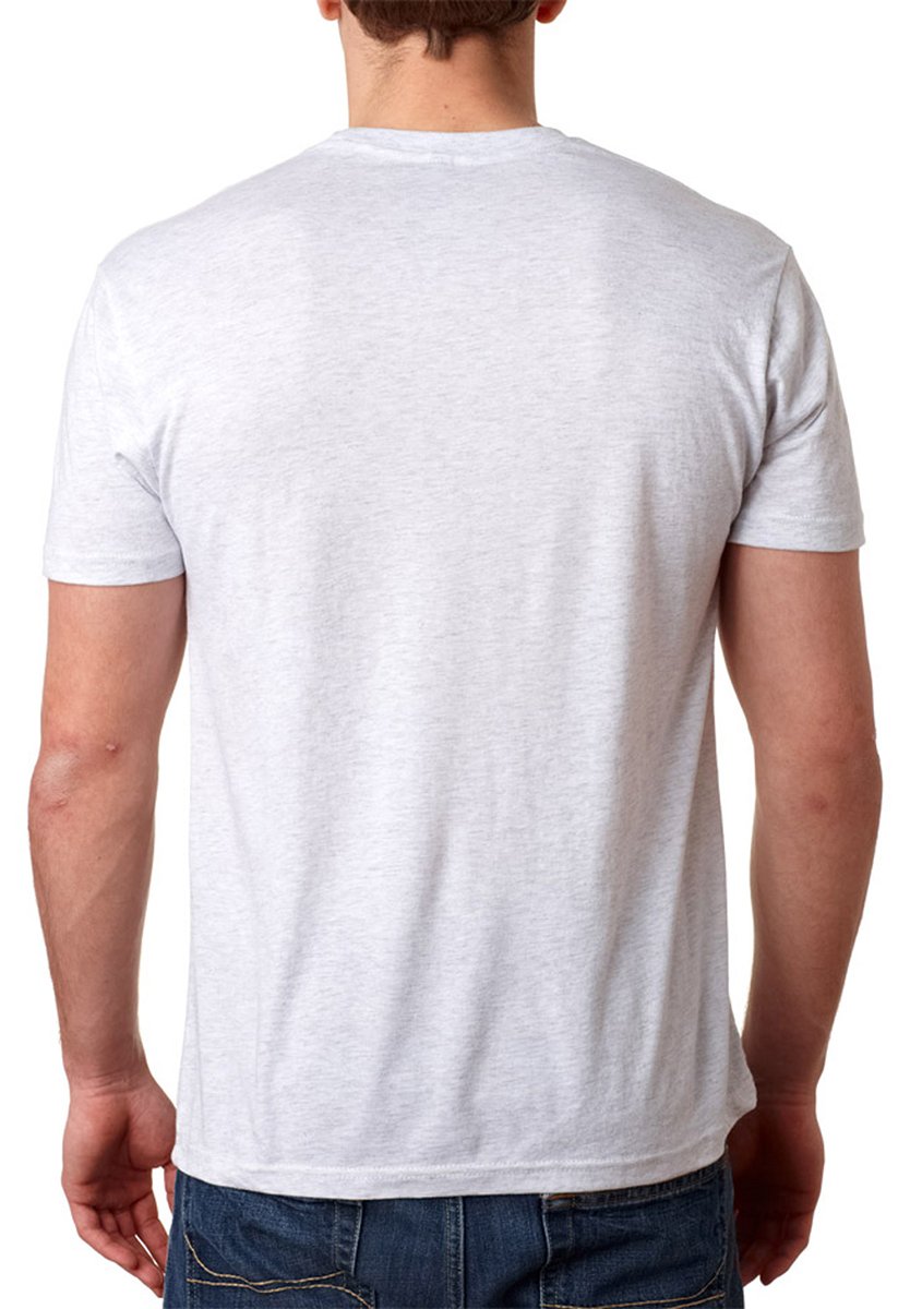 Premium Men's Tri-Blend Satin Label T-Shirt - Soft Comfort Fit Crewneck Tee for Casual Wear, Gym & Everyday Use