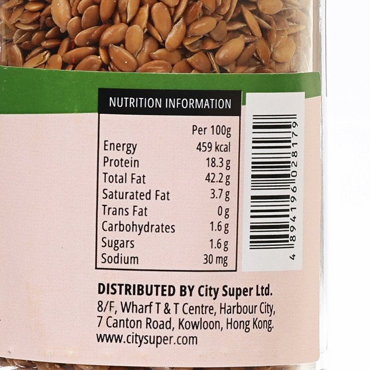 Organic Golden Flaxseeds (38g) - Premium Superfood for Smoothies, Baking & Healthy Snacks | Rich in Omega-3 & Fiber | Non-GMO, Gluten-Free | Perfect for Salads, Yogurt & Oatmeal Toppings