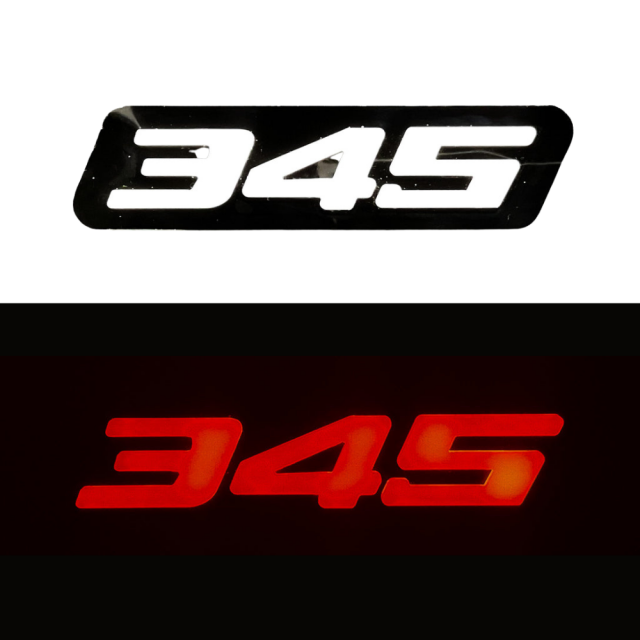 345 LED Logo Light - Custom Car Interior Lighting for Dashboard & Footwell - Enhance Your Vehicle's Ambience at Night