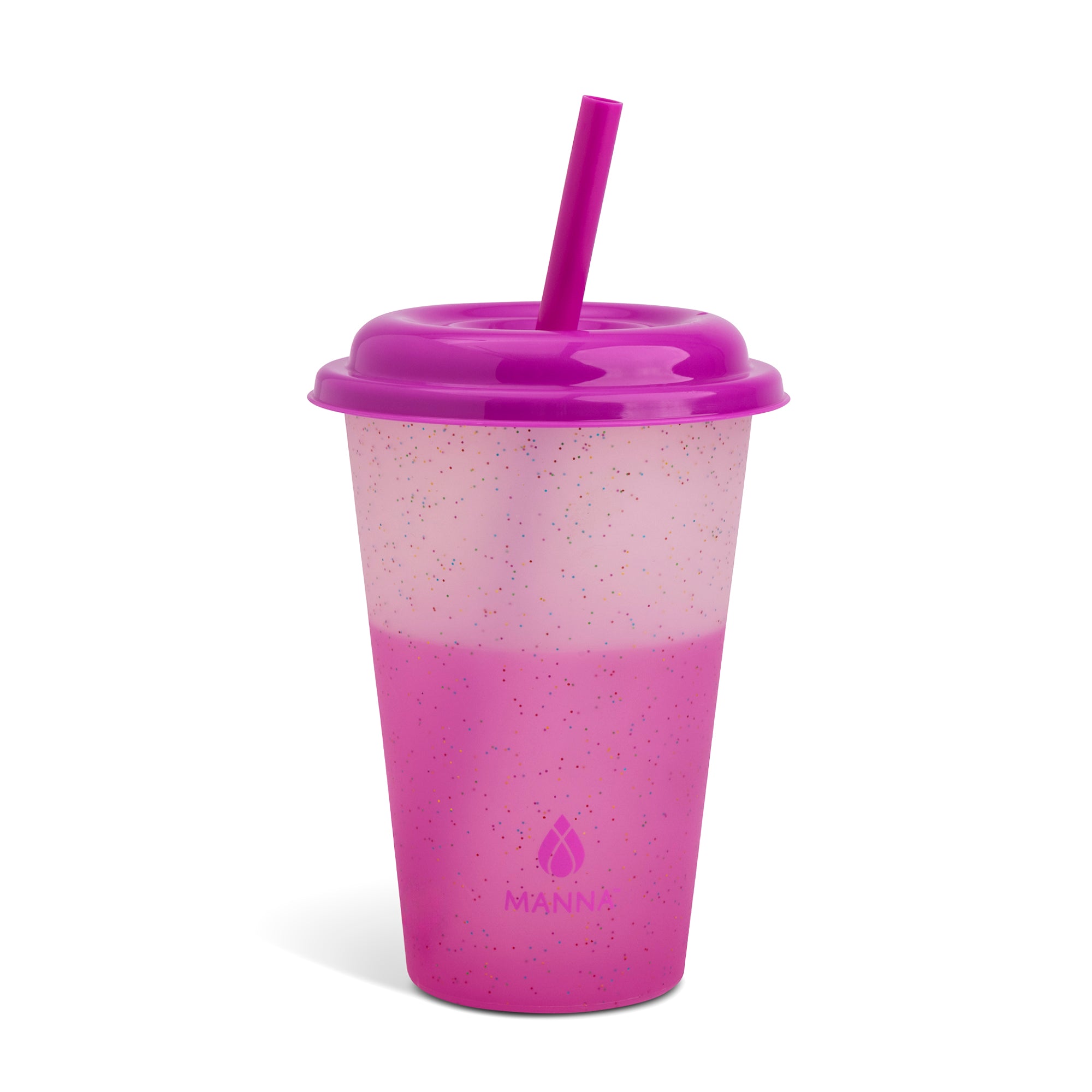 6-Piece Kids Glitter Color Changing Cup Set - Fun & Safe for Parties, Birthdays, and Everyday Use - BPA-Free Plastic Tumblers for Boys & Girls